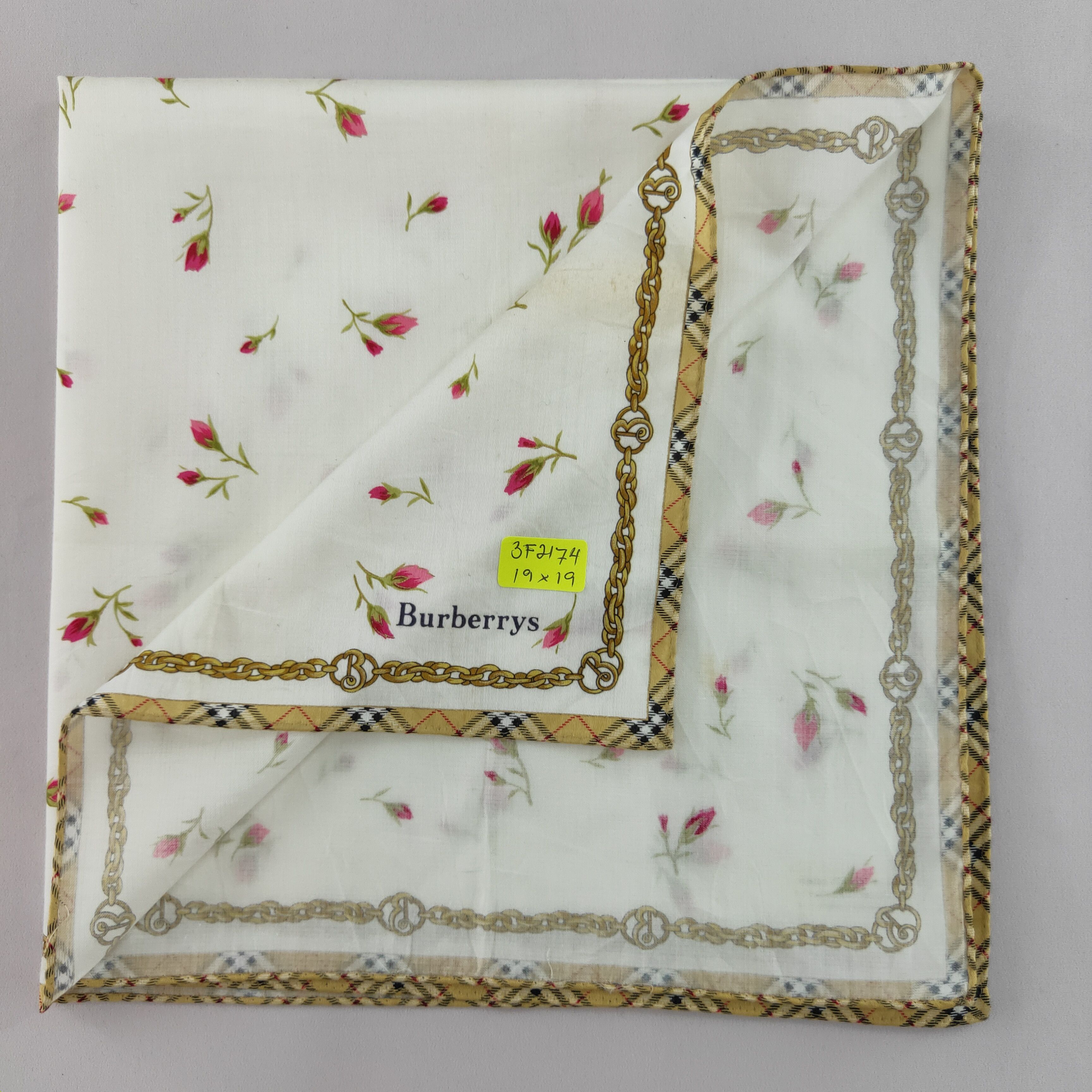 Burberry Burberry Handkerchief neckerchief bandana - 3F2174 Size ONE SIZE - 3 Thumbnail