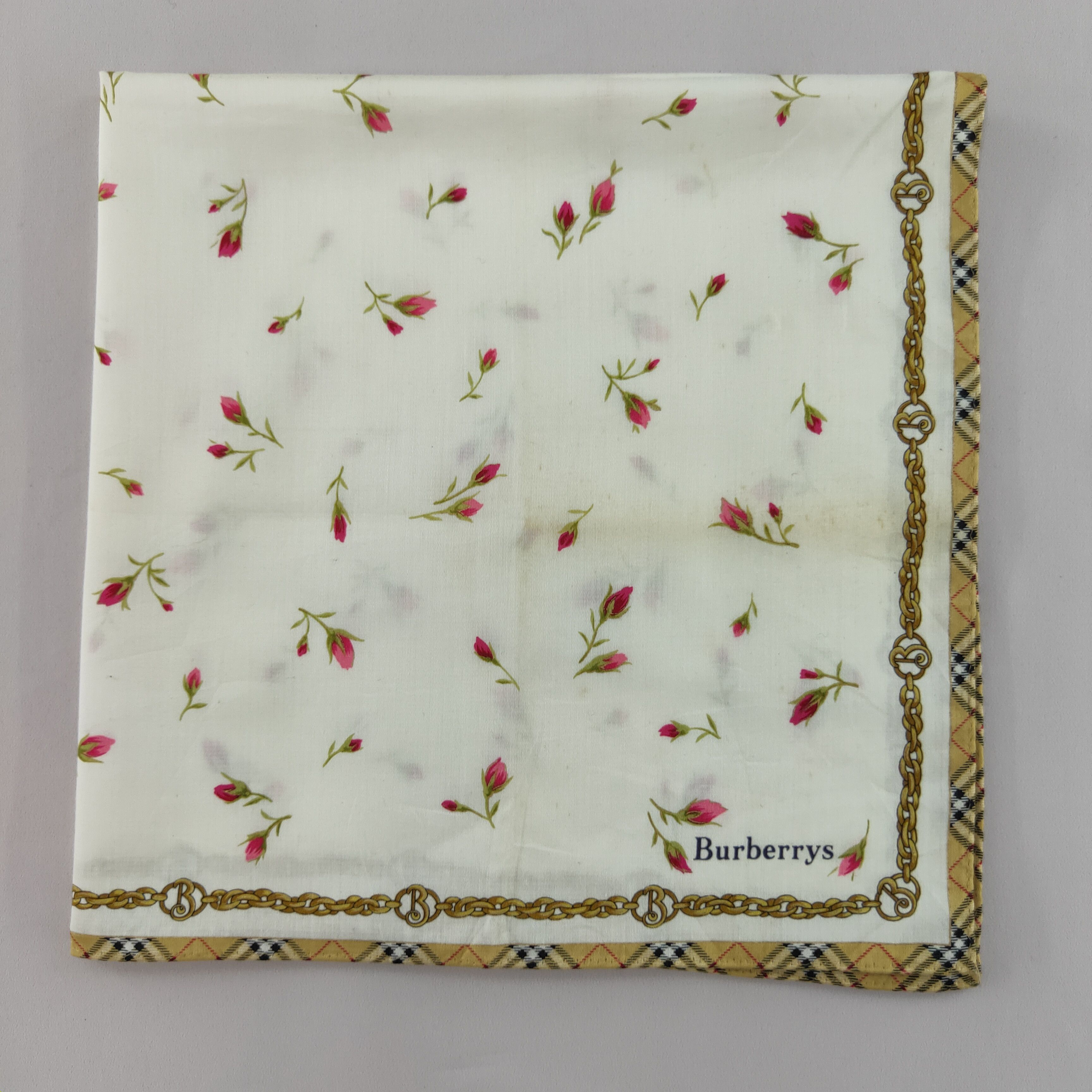 Burberry Burberry Handkerchief neckerchief bandana - 3F2174 Size ONE SIZE - 4 Thumbnail