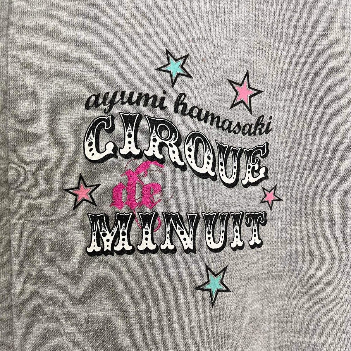 Japanese Brand Ayumi Hamasaki Cirque Minuit Big Logo Zipper Hoodies Size M Size US M / EU 48-50 / 2 - 8 Thumbnail