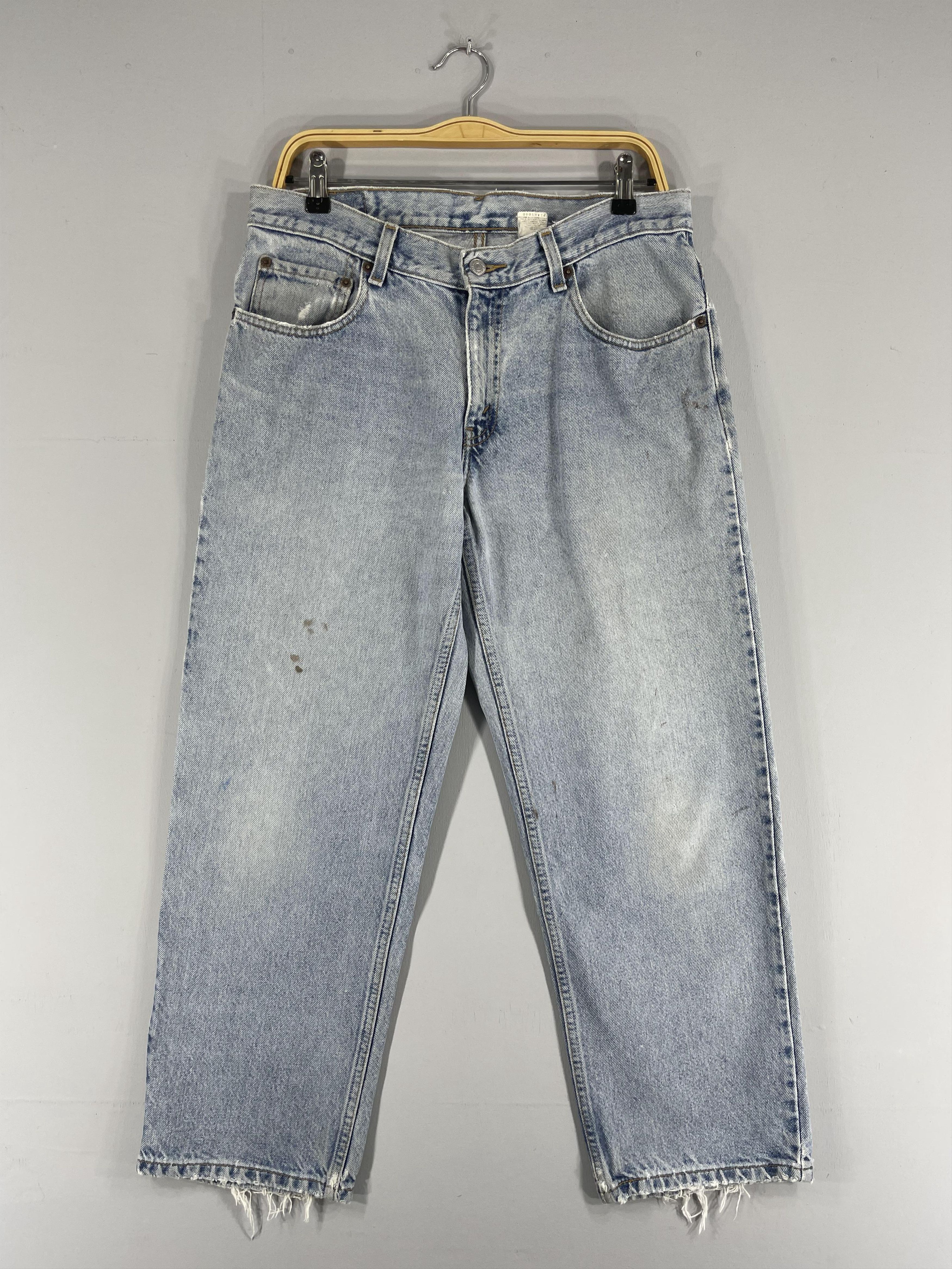 Size 33 Vintage Levis 550 Distressed Dirty Husky Jeans