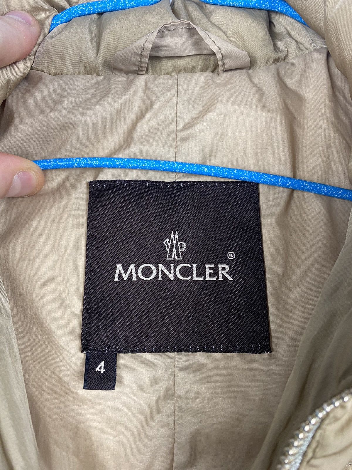 Moncler × Vintage Womens Vintage Moncler Long Down Jacket size 4 Size S / US 4 / IT 40 - 5 Thumbnail