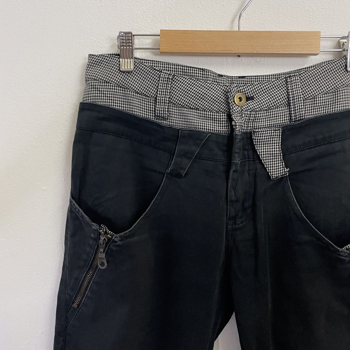 Japanese Brand Vintage Ragout Double Waist Cropped Pants Size US 30 / EU 46 - 3 Thumbnail