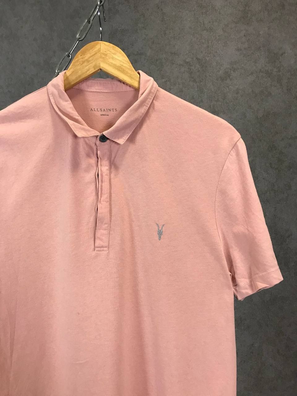 Allsaints Allsaints luxury streetwear polo tee Size US M / EU 48-50 / 2 - 2 Thumbnail