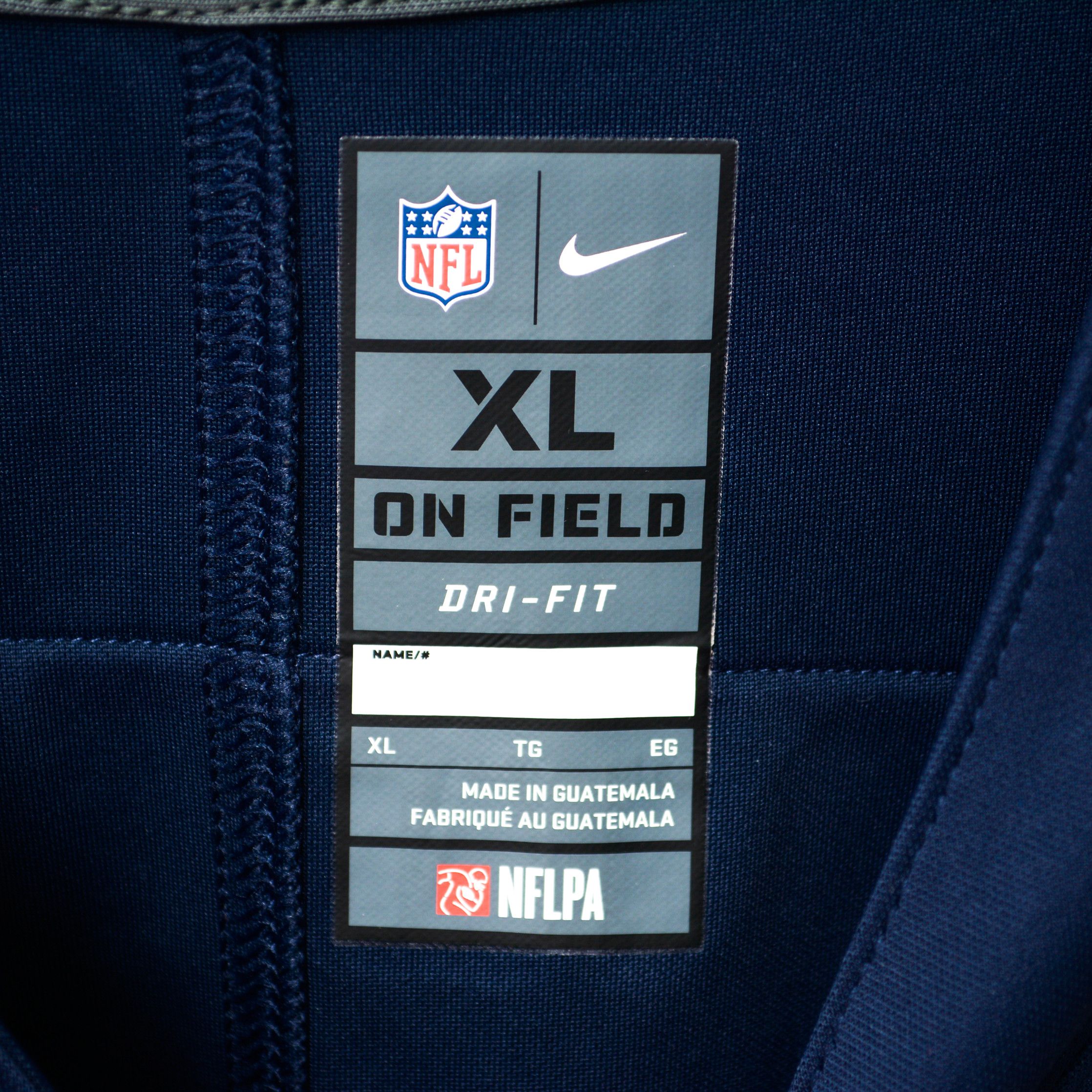 NFL × Nike Chicago Bears Men XL Jersey Shirt Kit Navy #12 Robinson II Size US XL / EU 56 / 4 - 4 Thumbnail