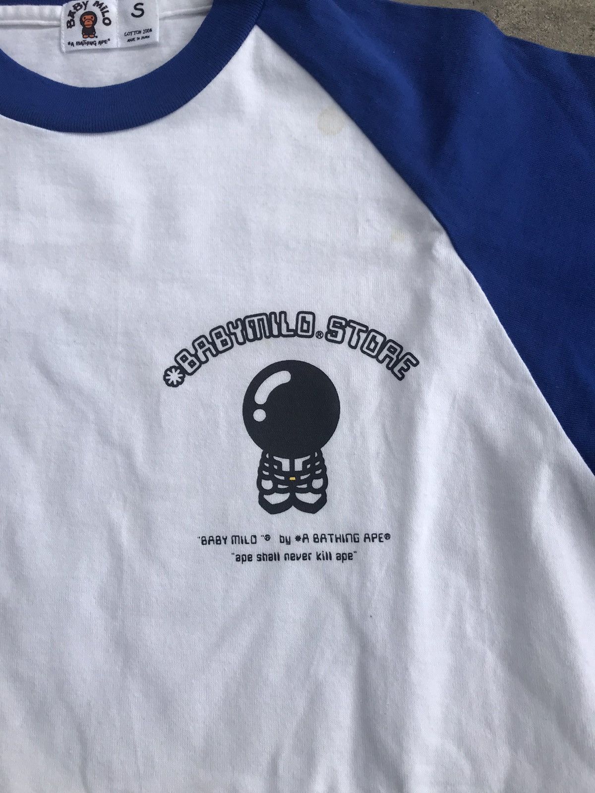 Bape Baby Milo by a bathing ape tshirt Size US S / EU 44-46 / 1 - 3 Thumbnail