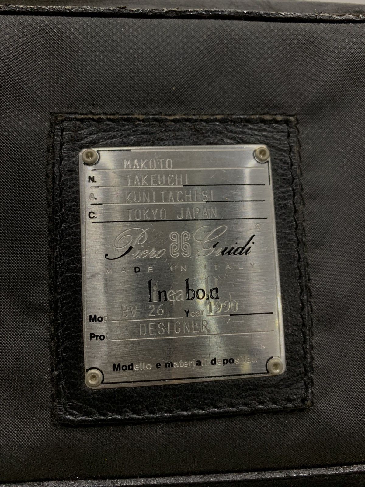 Vintage VINTAGE 1990 PIERO GUIDI LINEABOLD FORMIDABLE BRIEFCASE BAG Size ONE SIZE - 3 Thumbnail