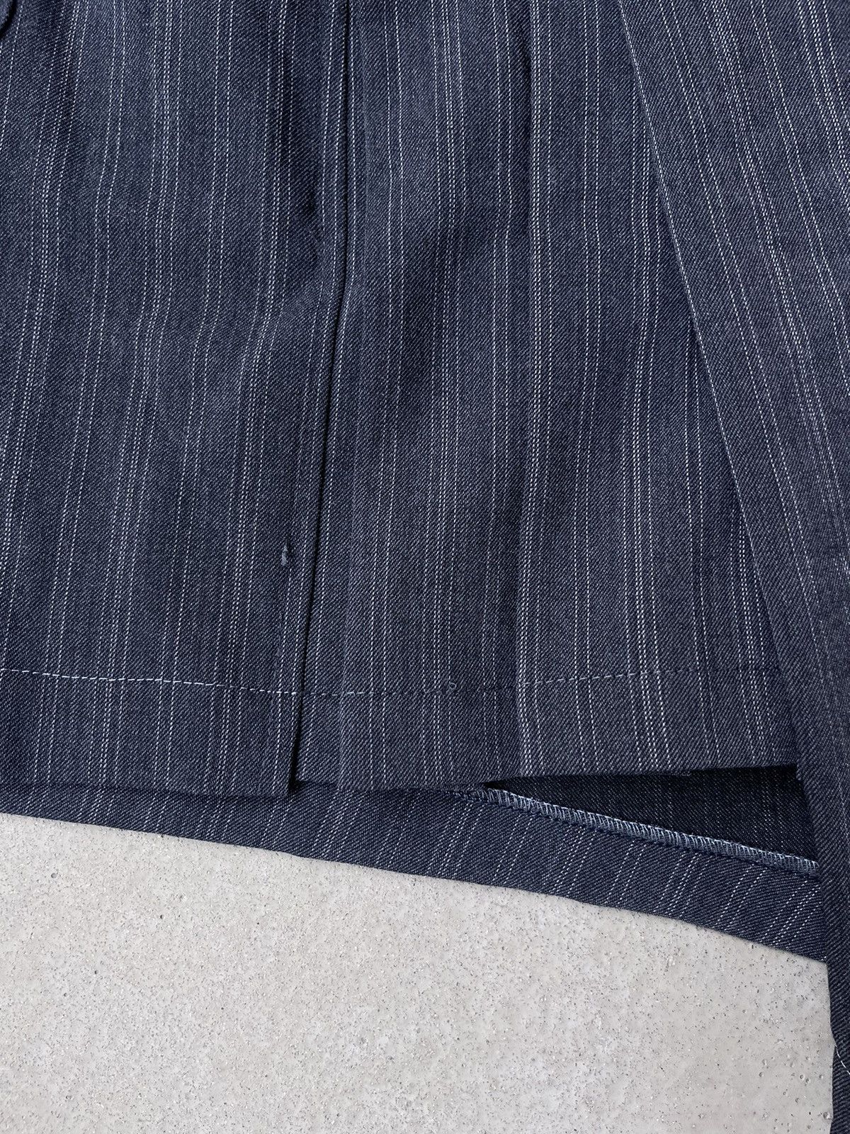 Dolce & Gabbana D&g bondage pinstripe skirt Size 26" / US 2 / IT 38 - 2 Thumbnail