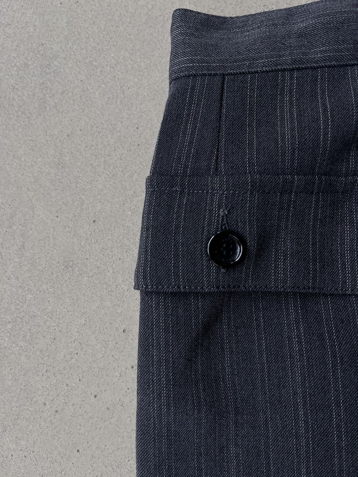 Dolce & Gabbana D&g bondage pinstripe skirt Size 26" / US 2 / IT 38 - 6 Thumbnail