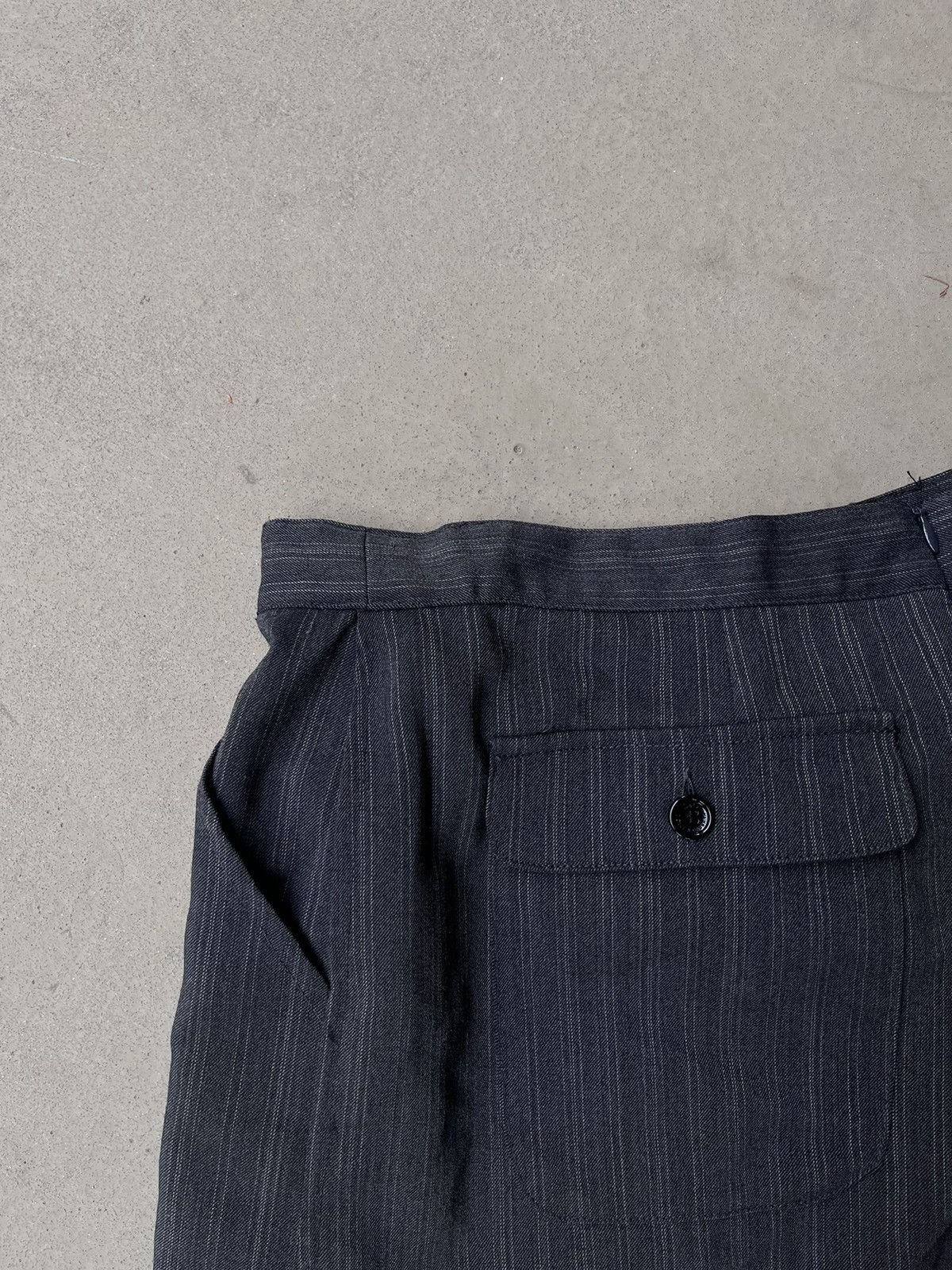 Dolce & Gabbana D&g bondage pinstripe skirt Size 26" / US 2 / IT 38 - 8 Thumbnail