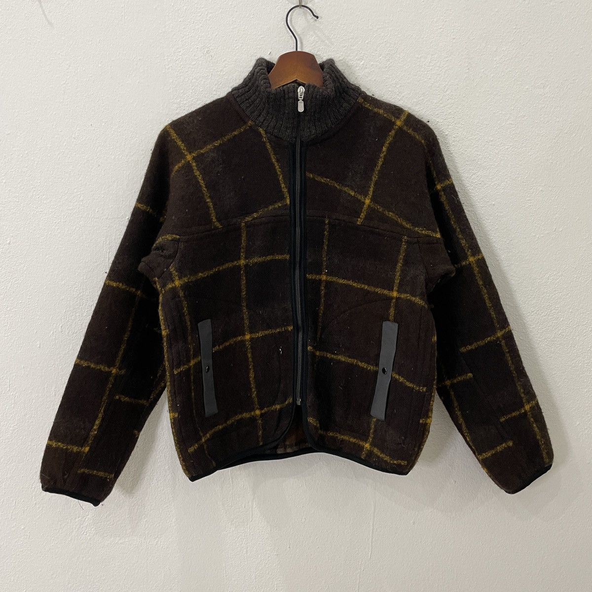Japanese Brand Vintage PCM Japan Wool Jacket Size L / US 10 / IT 46 - 1 Thumbnail