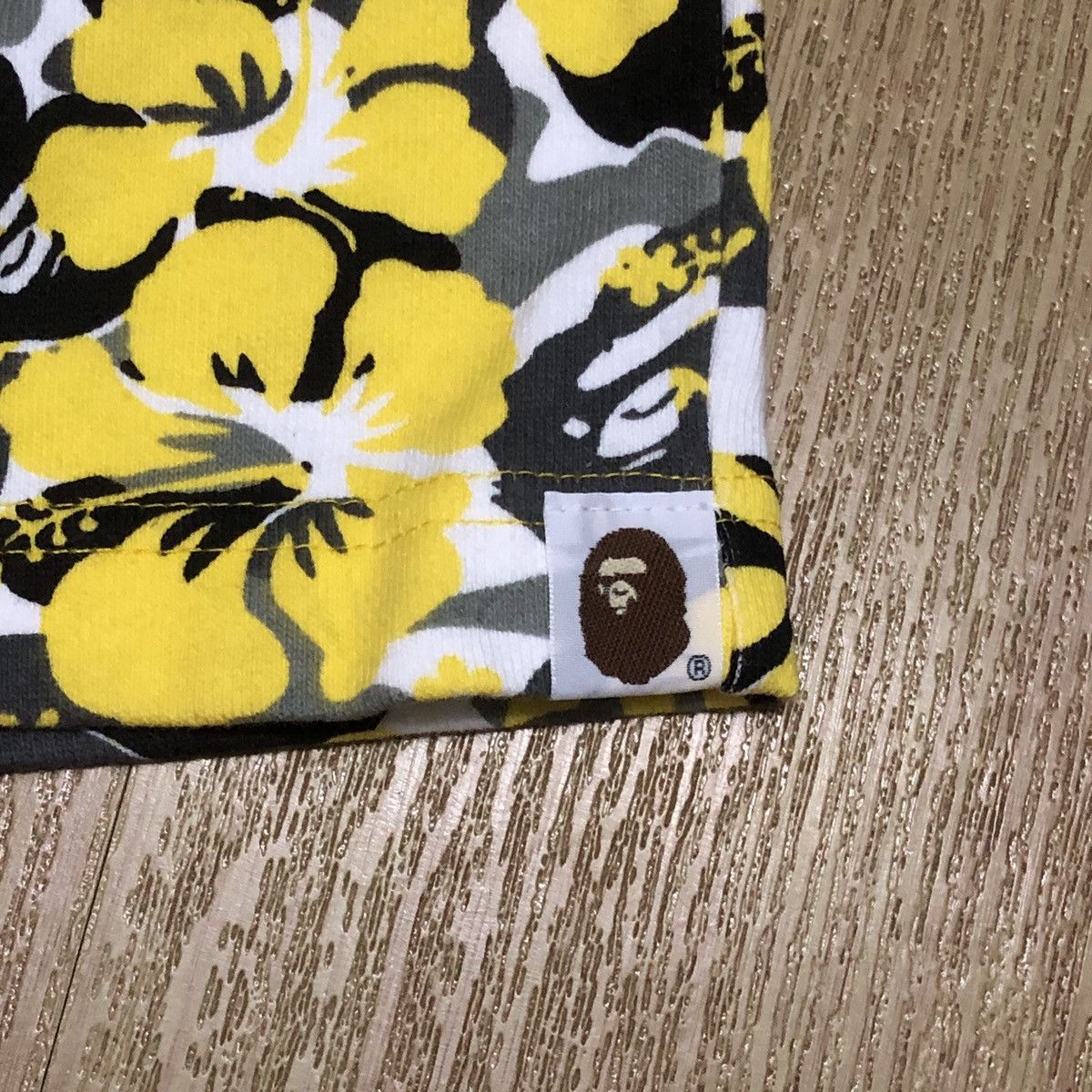 Bape Aloha Camo Sweat Cargo Shorts Size US 33 - 9 Thumbnail