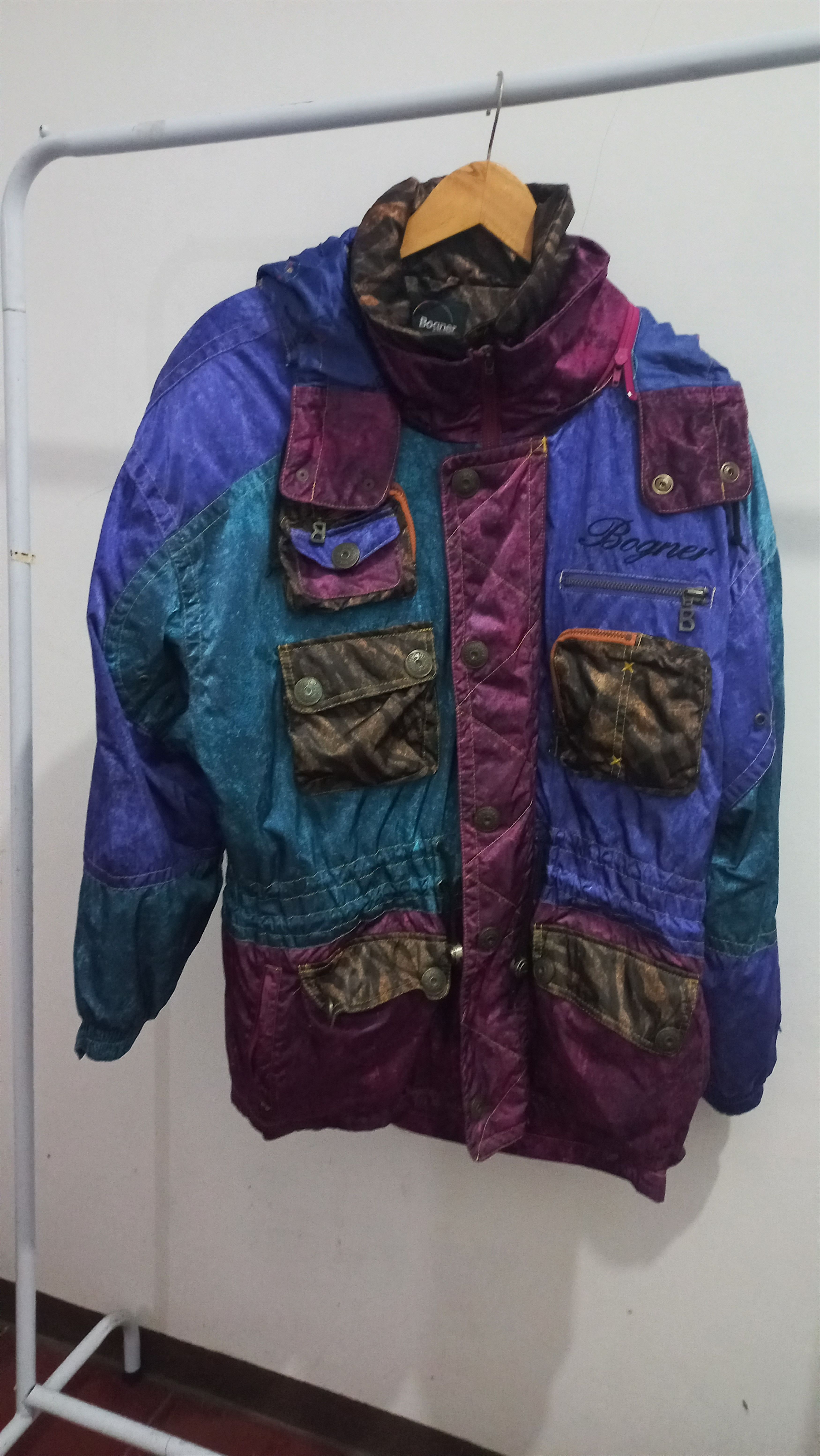 Bogner × Vintage 💥 Vintage Rare Bogner Ski Jacket Size US L / EU 52-54 / 3 - 9 Thumbnail