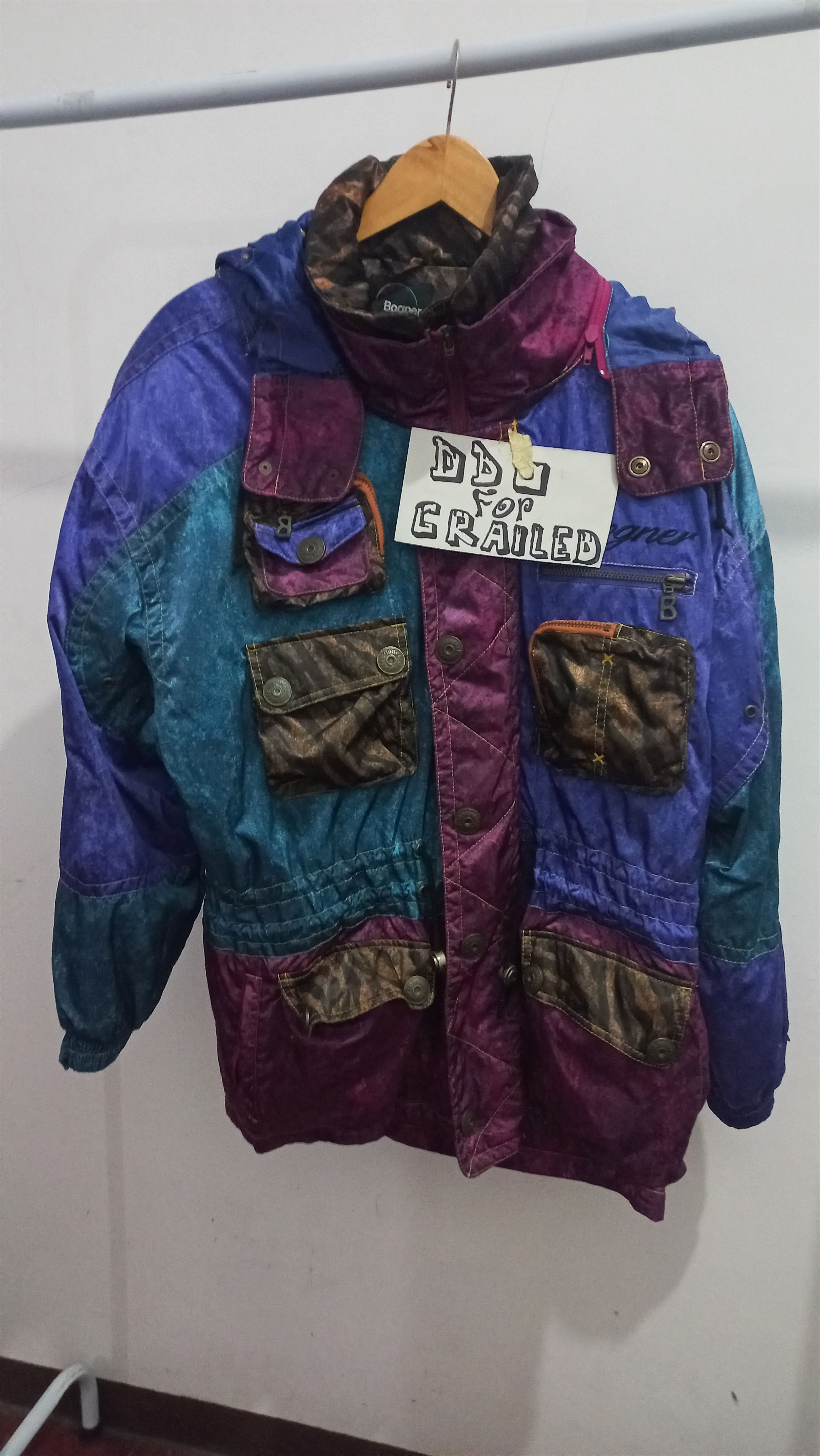 Bogner × Vintage 💥 Vintage Rare Bogner Ski Jacket Size US L / EU 52-54 / 3 - 1 Thumbnail