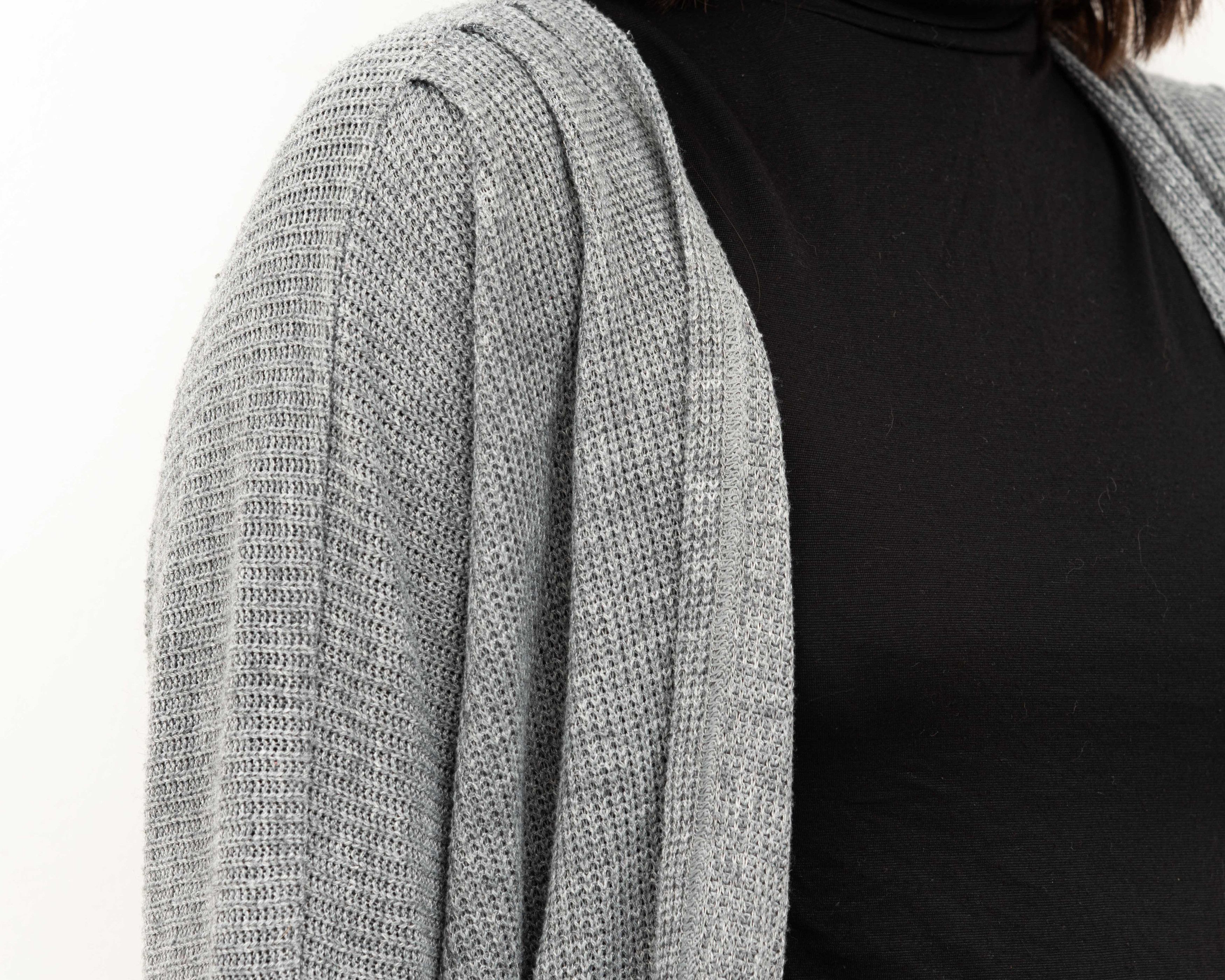Vera Wang × Vintage Princess Cardigan Sweater Light Jacket Knitted Flowy Top Size M / US 6-8 / IT 42-44 - 4 Thumbnail