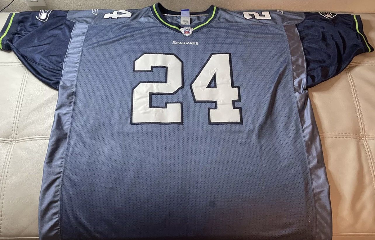 Reebok, Shirts, Authentic Seattle Seahawks Jersey Retro Shawn Springs