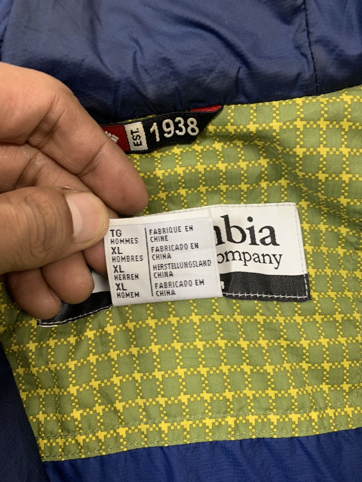 Columbia Columbia Quilted Hooded Jacket Size US XL / EU 56 / 4 - 8 Thumbnail