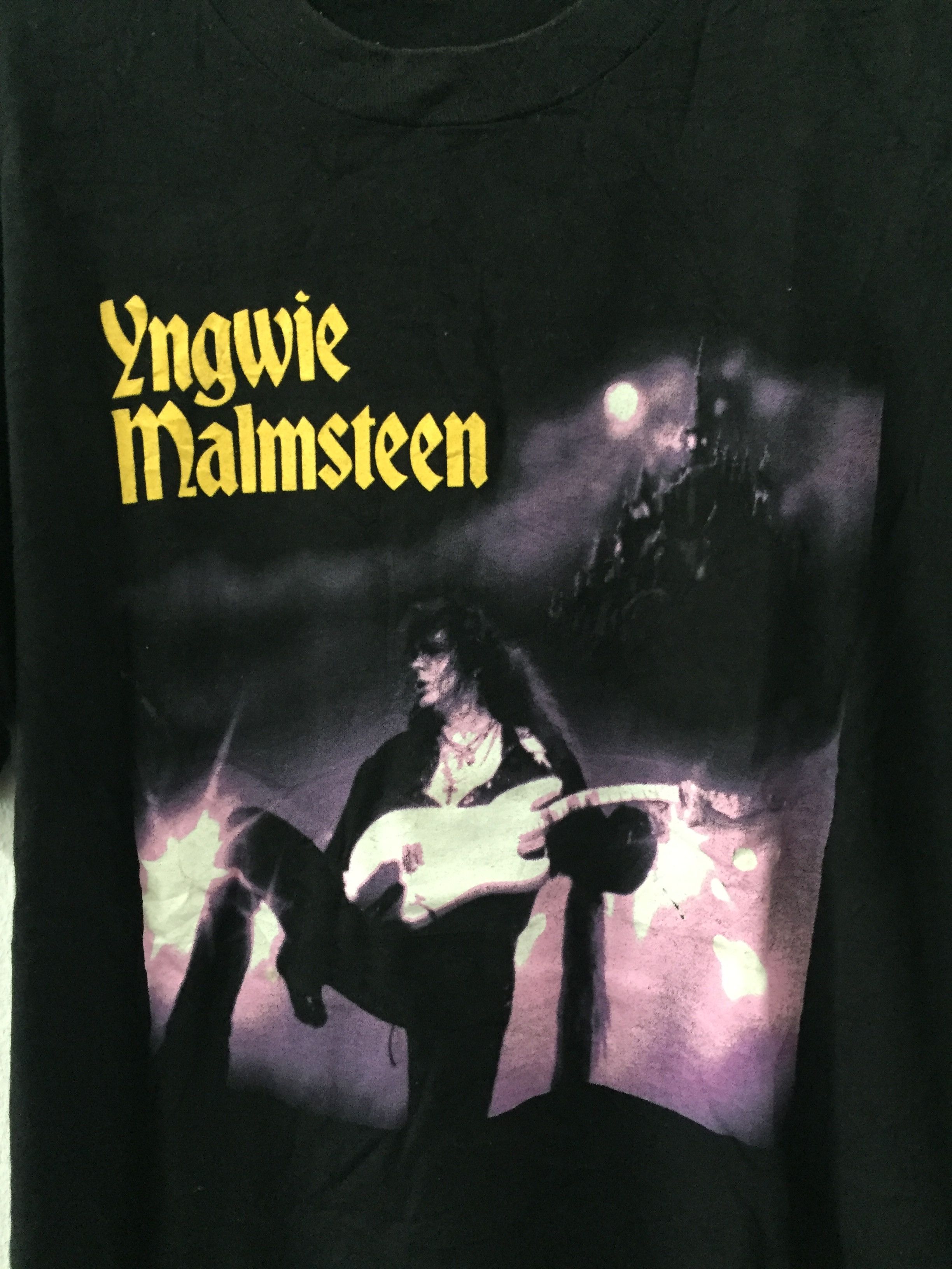 Vintage Yngwie Malmsteen Tour 1995 Shirts
