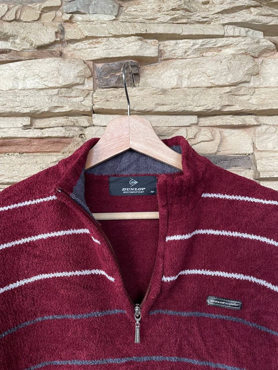 Dunlop Vintage Dunlop Motorsport Stripes Knitwear Size M / US 6-8 / IT 42-44 - 10 Thumbnail