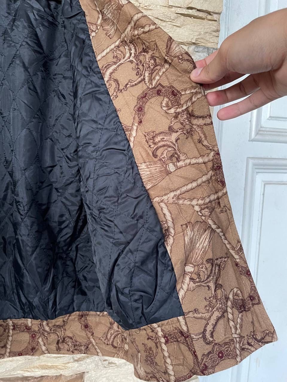 Japanese Brand Ladies Fashion Fullprint Blazer Inspired Versace Size L / US 10 / IT 46 - 7 Thumbnail