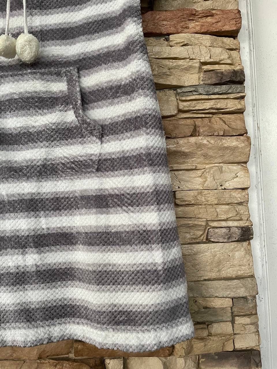 Vintage Dyukas Short Sleeves Stripes Fleece Hoodies Size M / US 6-8 / IT 42-44 - 8 Thumbnail