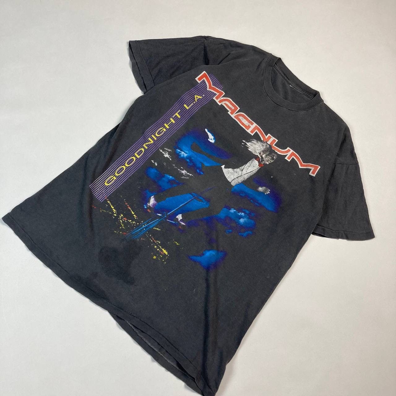 Vintage Vintage MAGNUM ROCK BAND TEE TOUR OLD 90s y2k 00s | Grailed