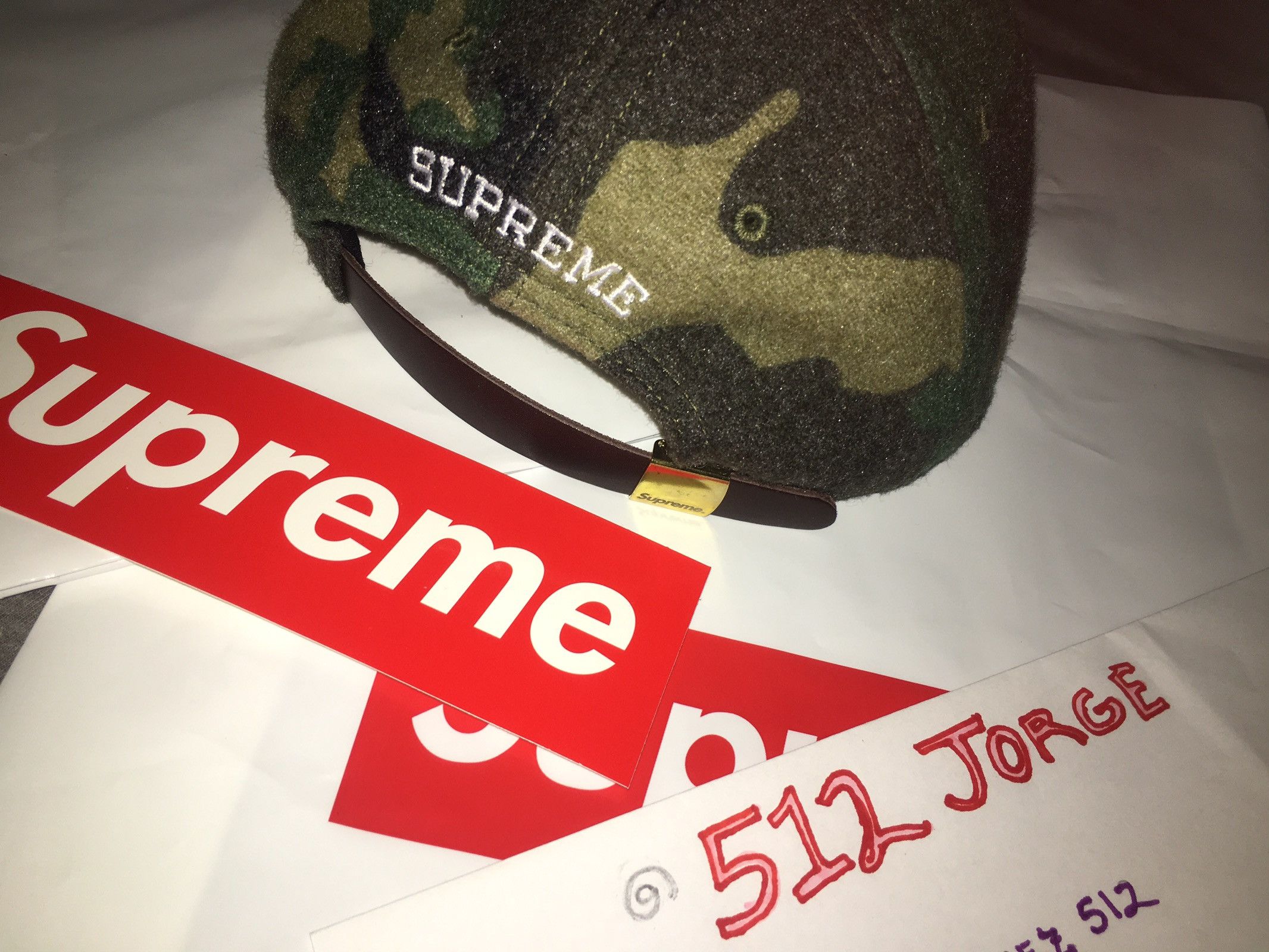 Supreme Wool S Logo 6 Panel | Grailed