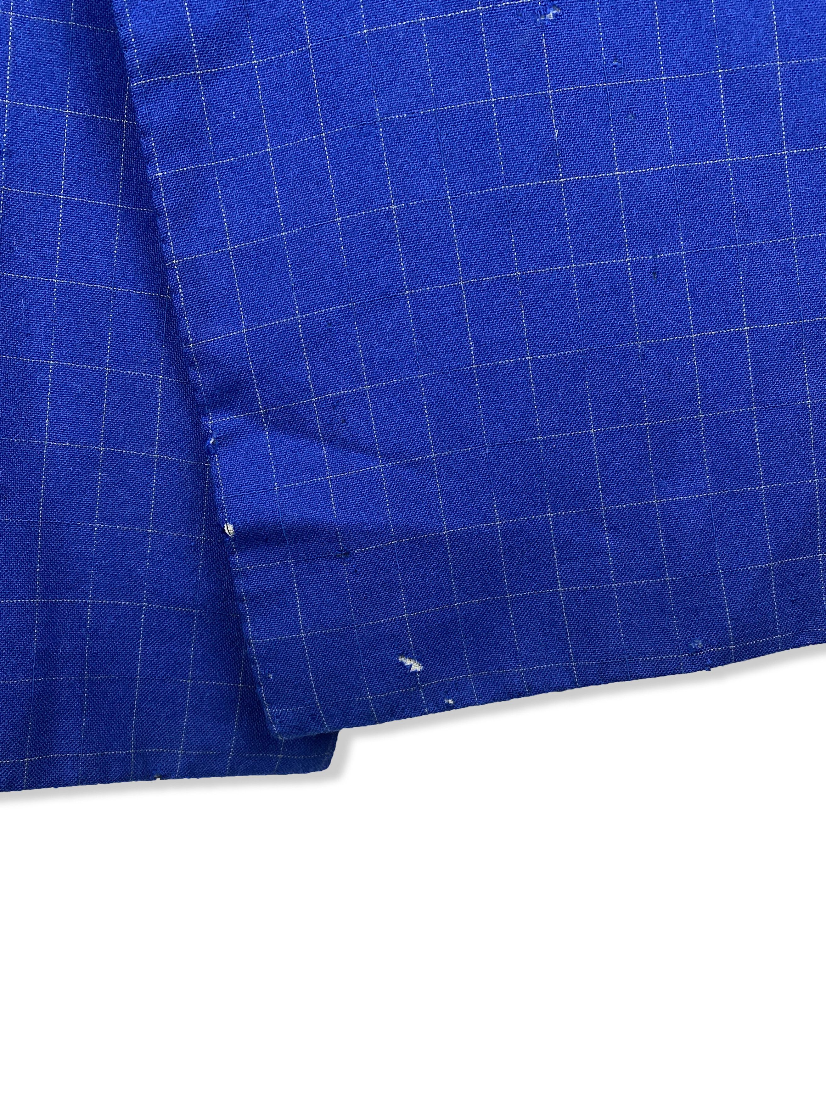Kiton 90s KITON Blue 100% CASHMERE Distressed Suit Blazer M293 Size 54R - 13 Thumbnail