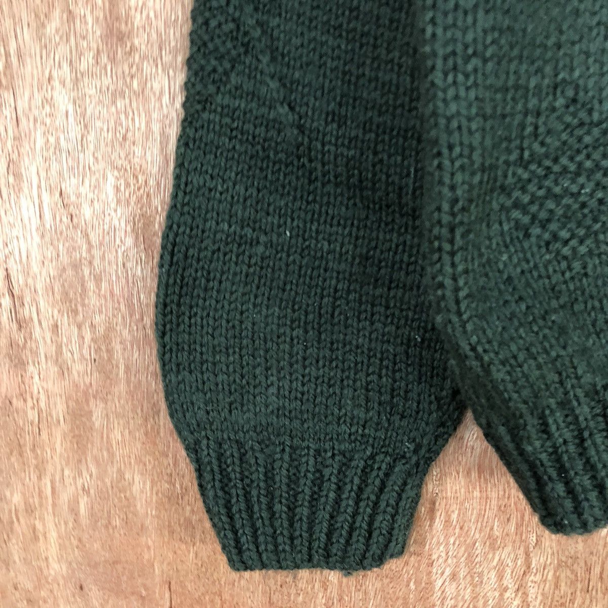 Homespun Knitwear Japan Green vintage streetwear Knitwear #H120 Size US L / EU 52-54 / 3 - 6 Thumbnail