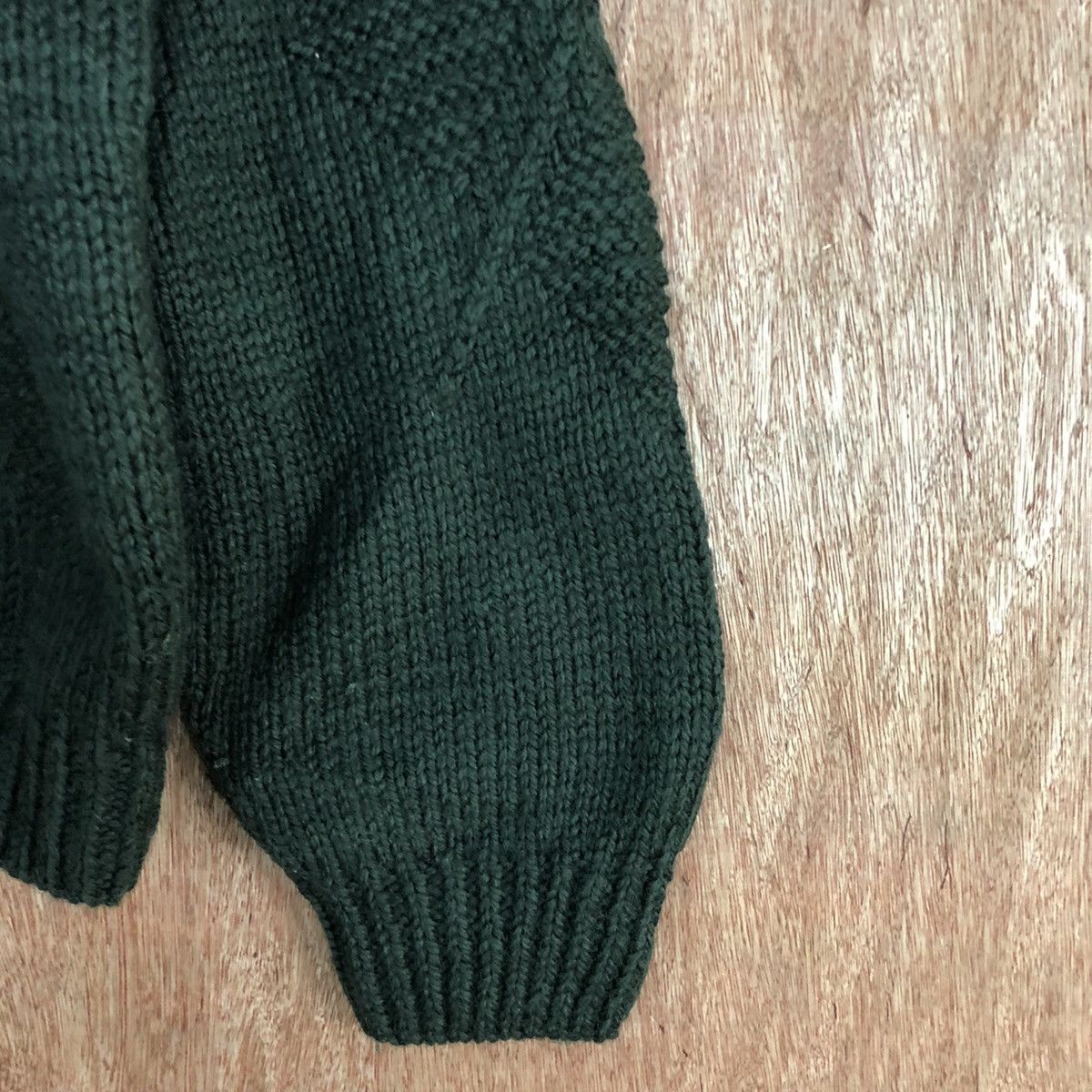 Homespun Knitwear Japan Green vintage streetwear Knitwear #H120 Size US L / EU 52-54 / 3 - 4 Thumbnail