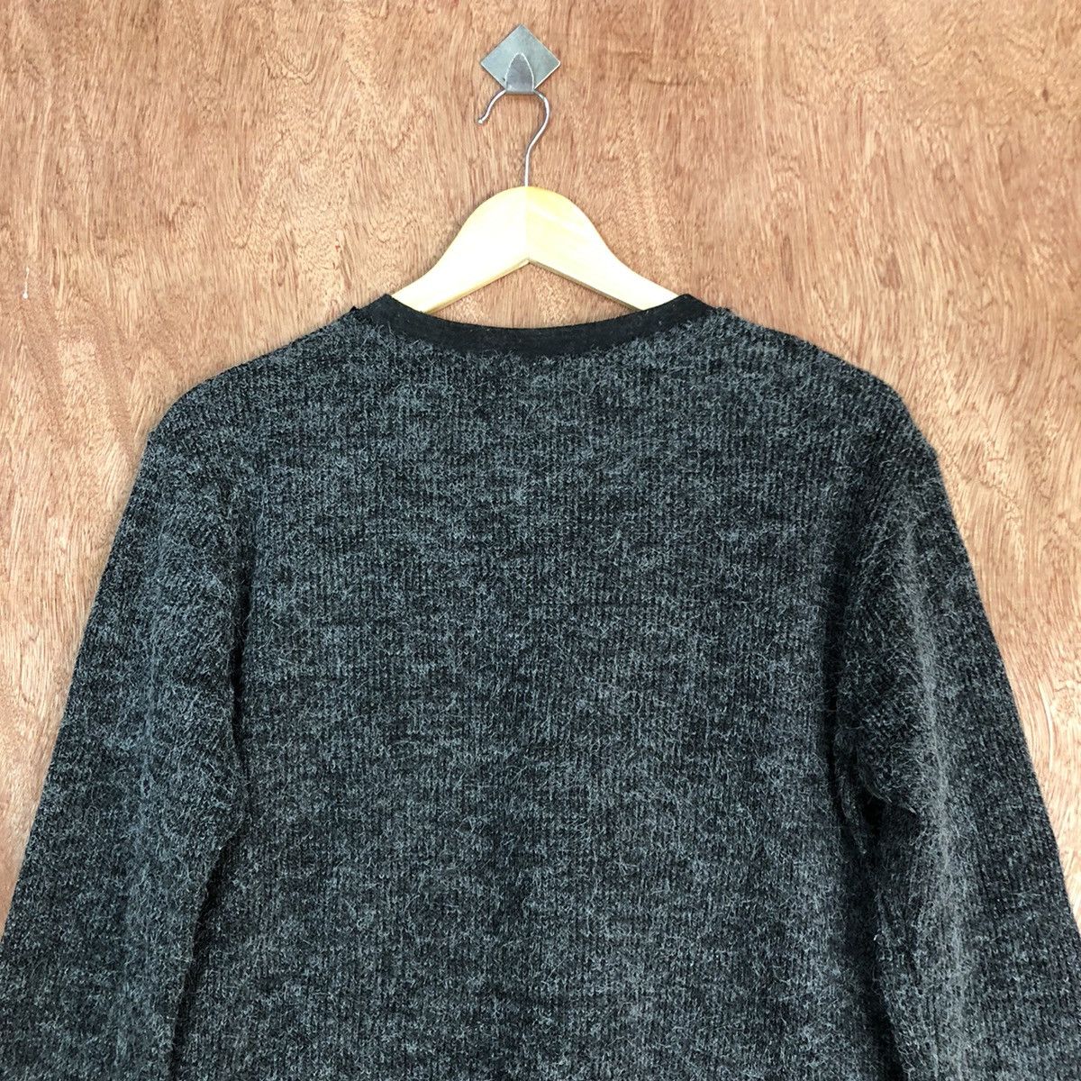Homespun Knitwear Chloro Black Shag Shaggy Knitwear #H117 Size US M / EU 48-50 / 2 - 12 Thumbnail