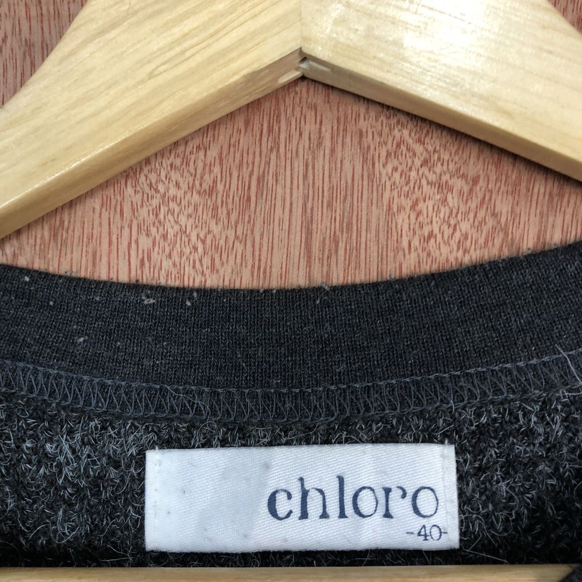 Homespun Knitwear Chloro Black Shag Shaggy Knitwear #H117 Size US M / EU 48-50 / 2 - 10 Thumbnail