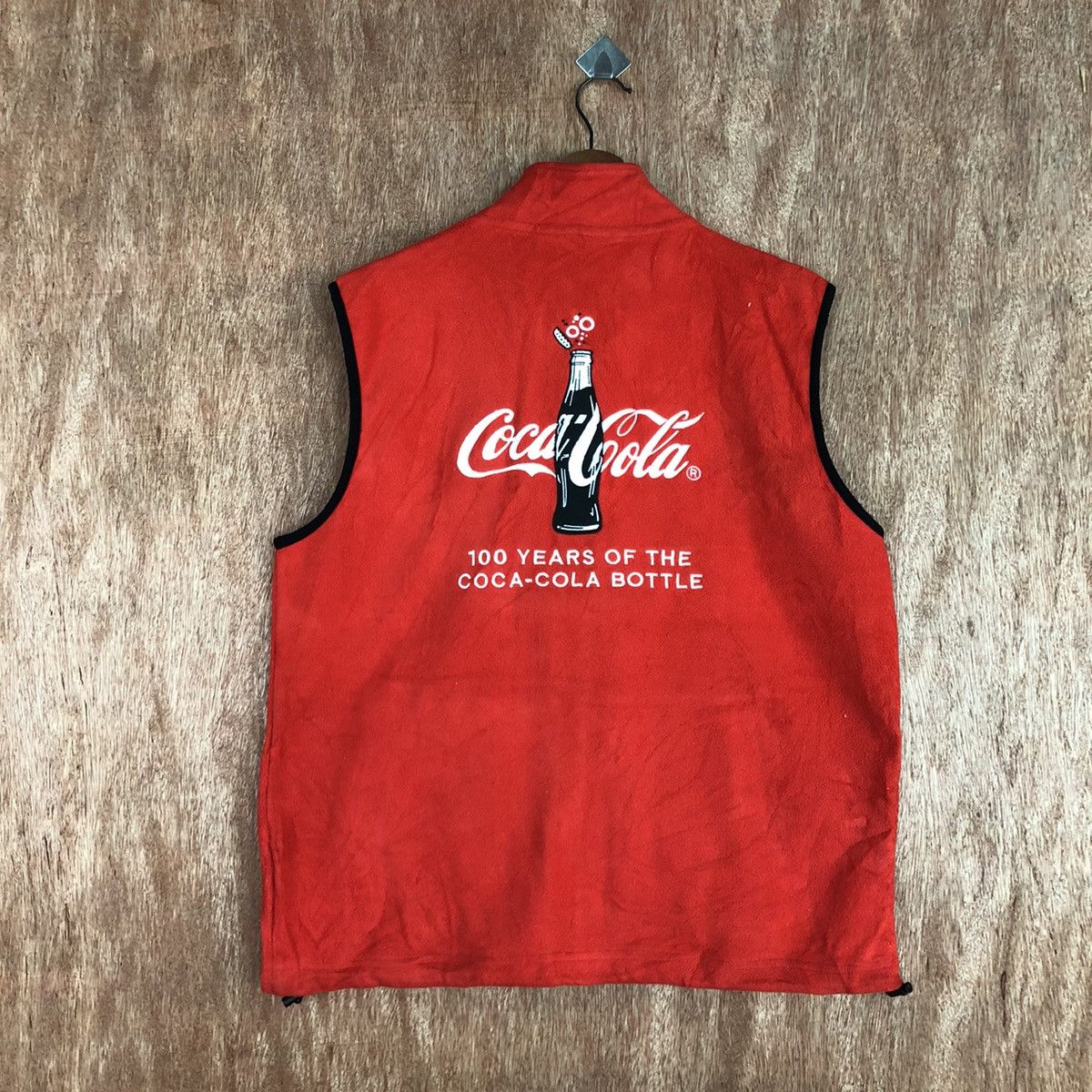 Coca Cola 100 Years Coca Cola Red Vest #H118 Size US L / EU 52-54 / 3 - 1 Thumbnail