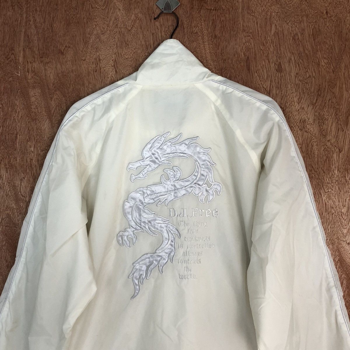 Japanese Brand D.J Free dragon White Light Jacket #H305 Size US XL / EU 56 / 4 - 2 Thumbnail