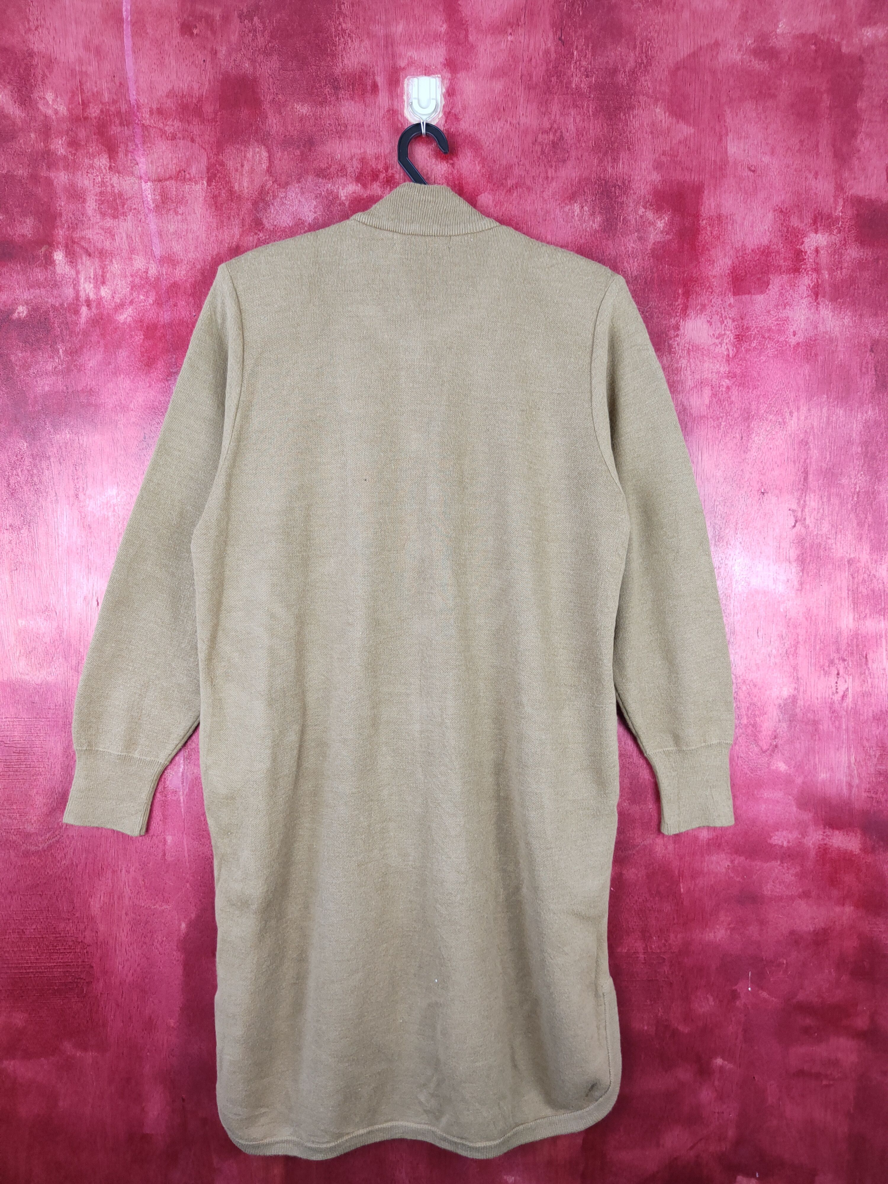 Japanese Brand Jovinna Brown Knitwear long Cardigan #5917 Size XL / US 12-14 / IT 48-50 - 9 Thumbnail