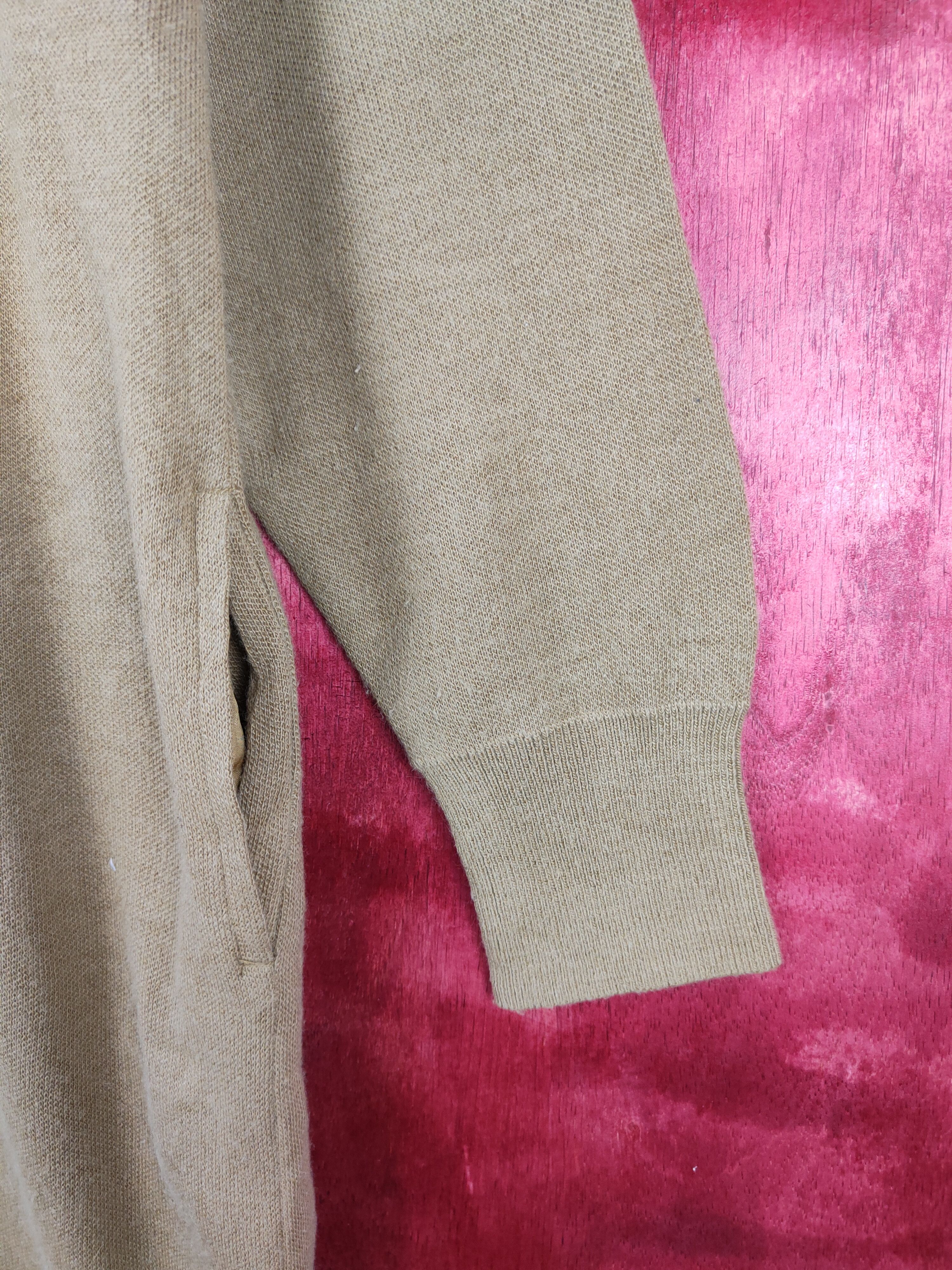 Japanese Brand Jovinna Brown Knitwear long Cardigan #5917 Size XL / US 12-14 / IT 48-50 - 7 Thumbnail
