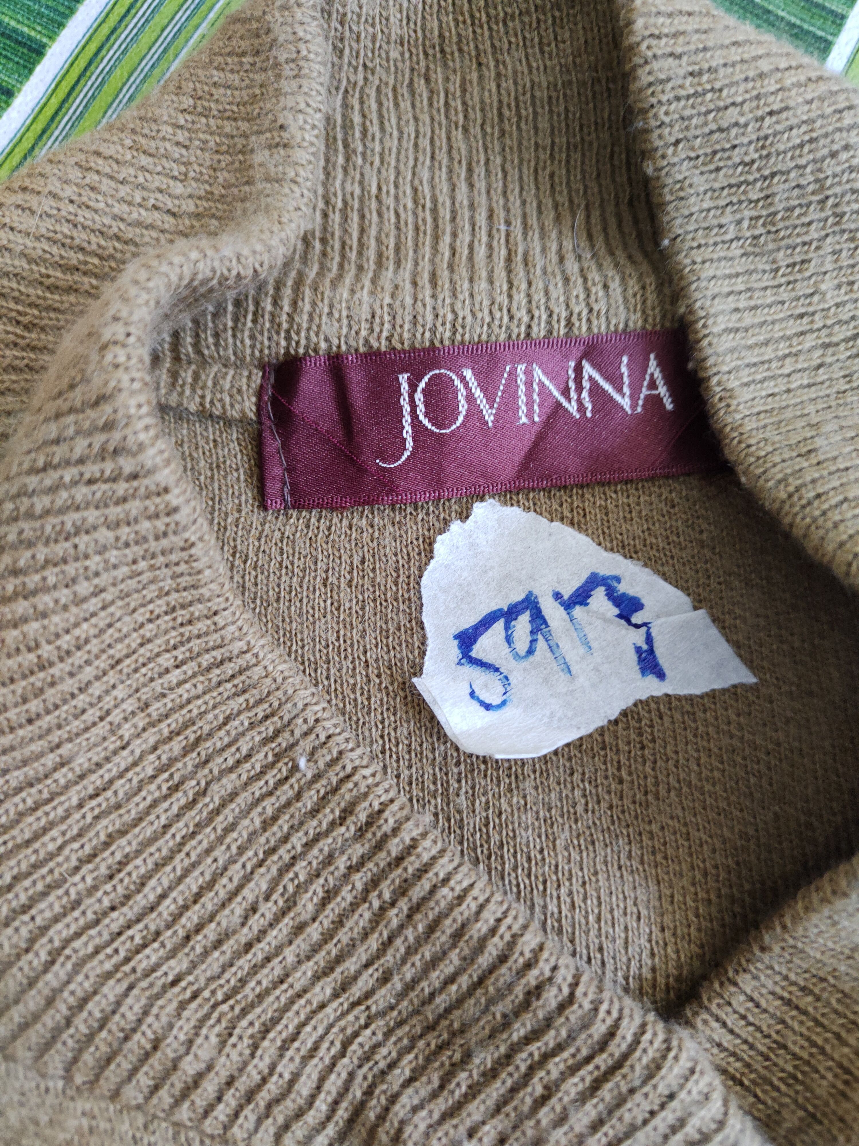 Japanese Brand Jovinna Brown Knitwear long Cardigan #5917 Size XL / US 12-14 / IT 48-50 - 14 Thumbnail