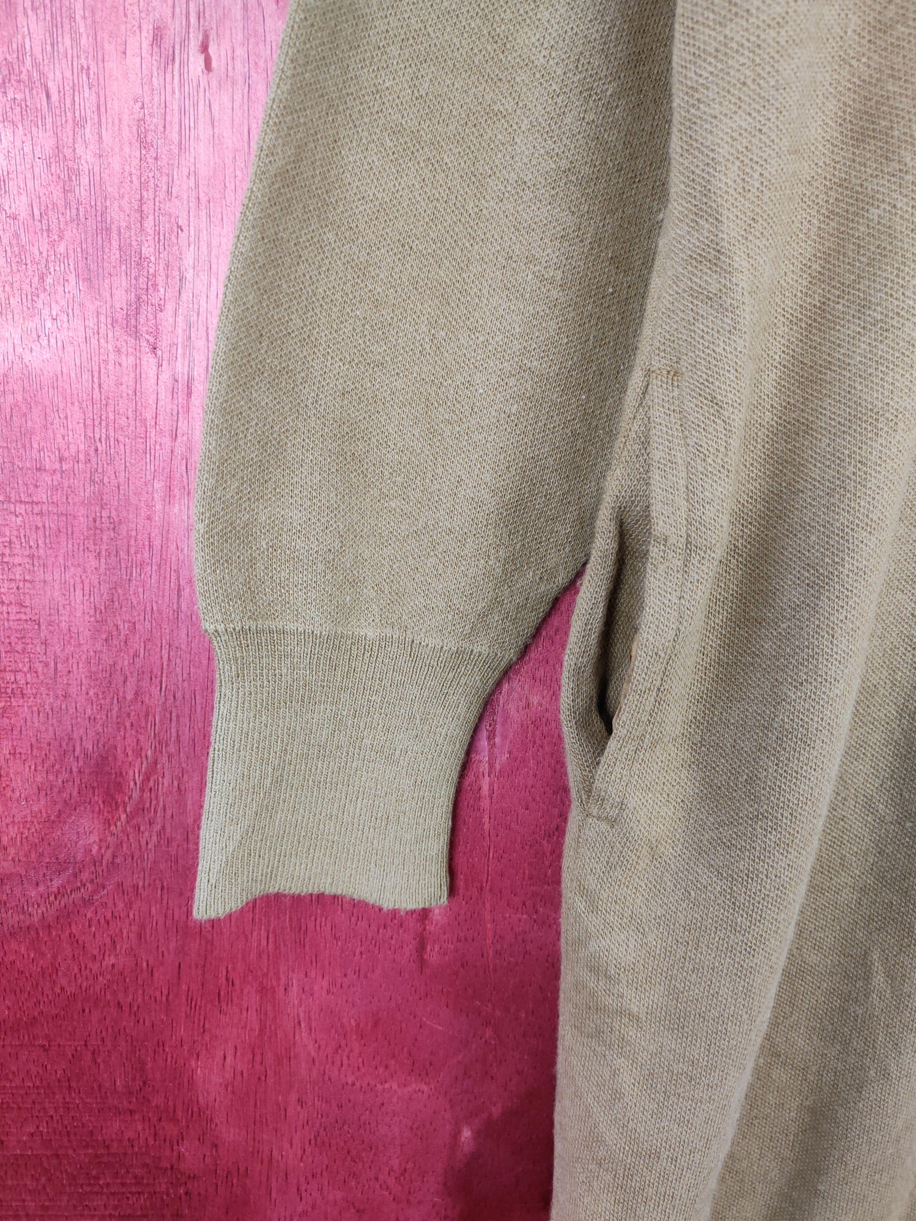Japanese Brand Jovinna Brown Knitwear long Cardigan #5917 Size XL / US 12-14 / IT 48-50 - 5 Thumbnail