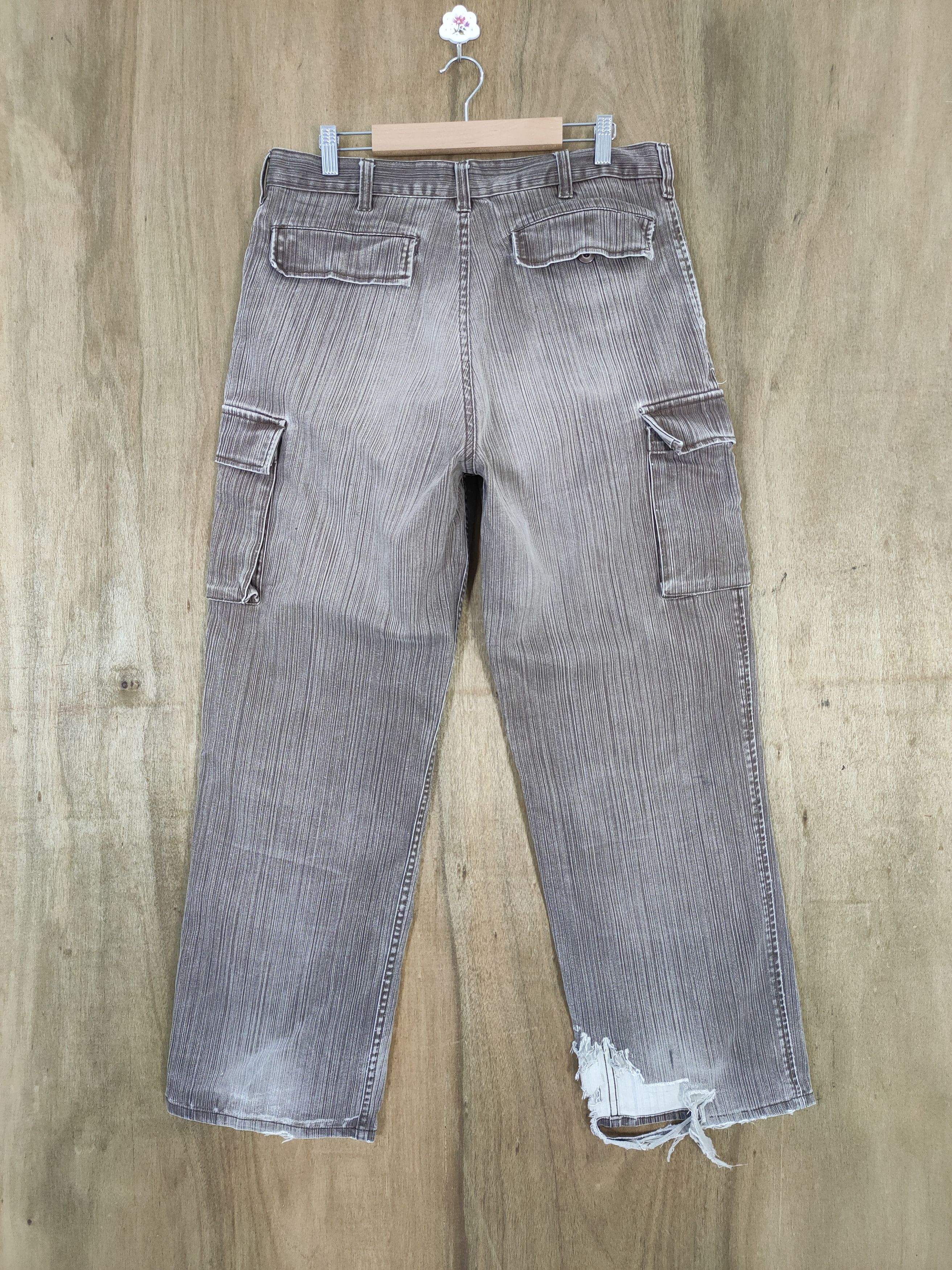Honda VINTAGE DI HONDA FADED BROWN CARGO PANTS Size US 34 / EU 50 - 1 Thumbnail