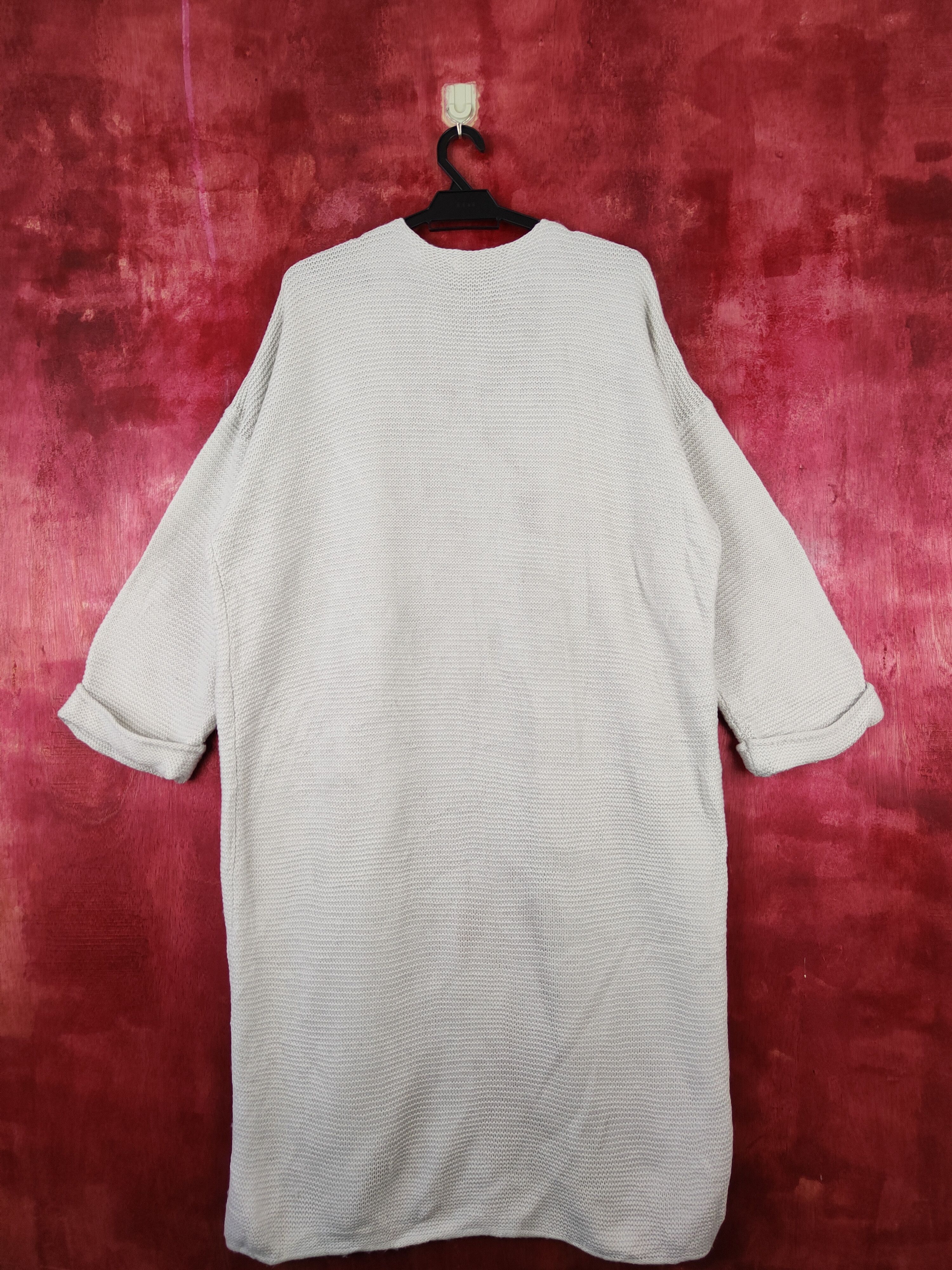 Japanese Brand Fifth Light Gray Knitwear long Cardigan #5916 Size M / US 6-8 / IT 42-44 - 8 Thumbnail