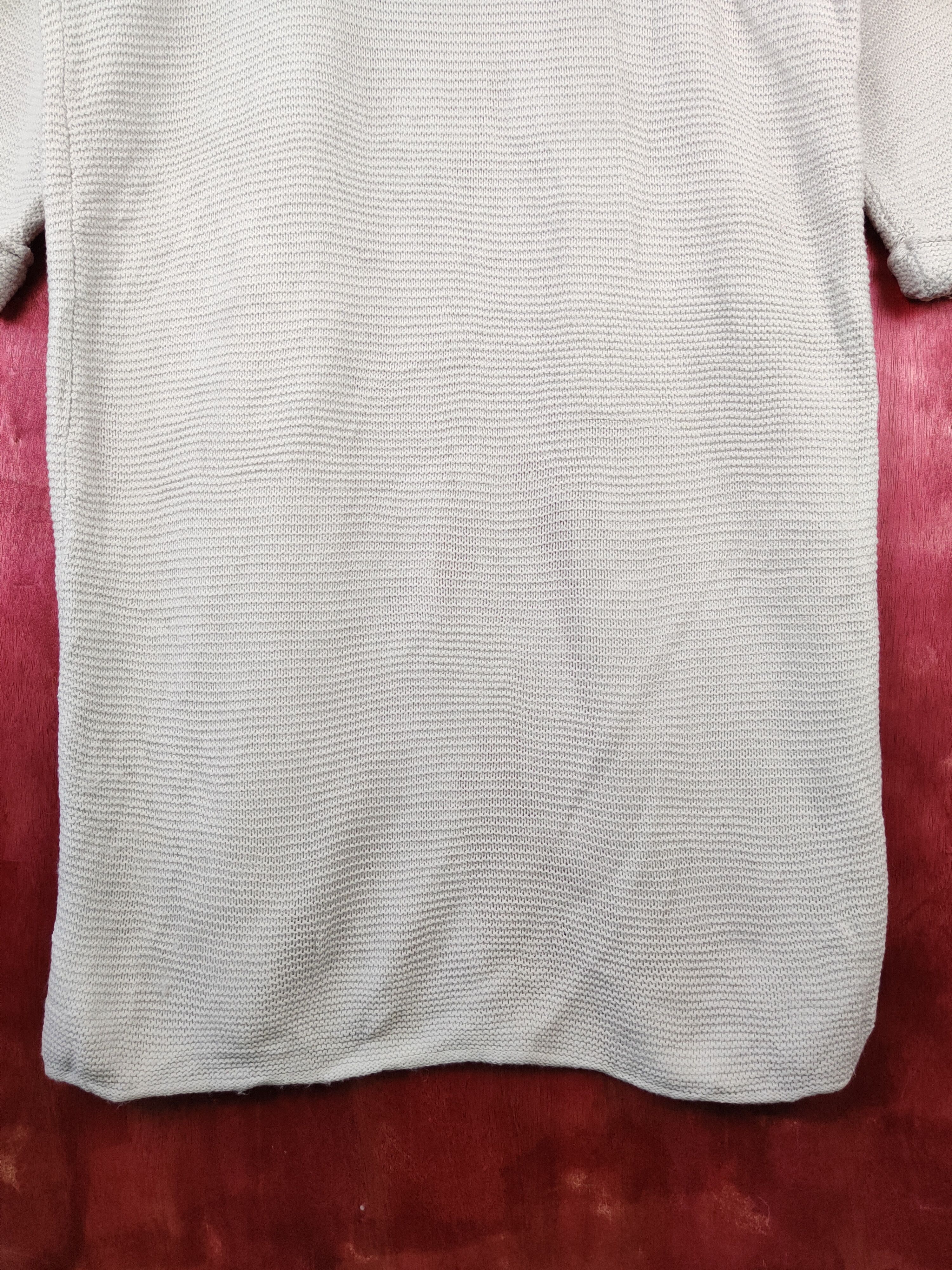Japanese Brand Fifth Light Gray Knitwear long Cardigan #5916 Size M / US 6-8 / IT 42-44 - 11 Thumbnail