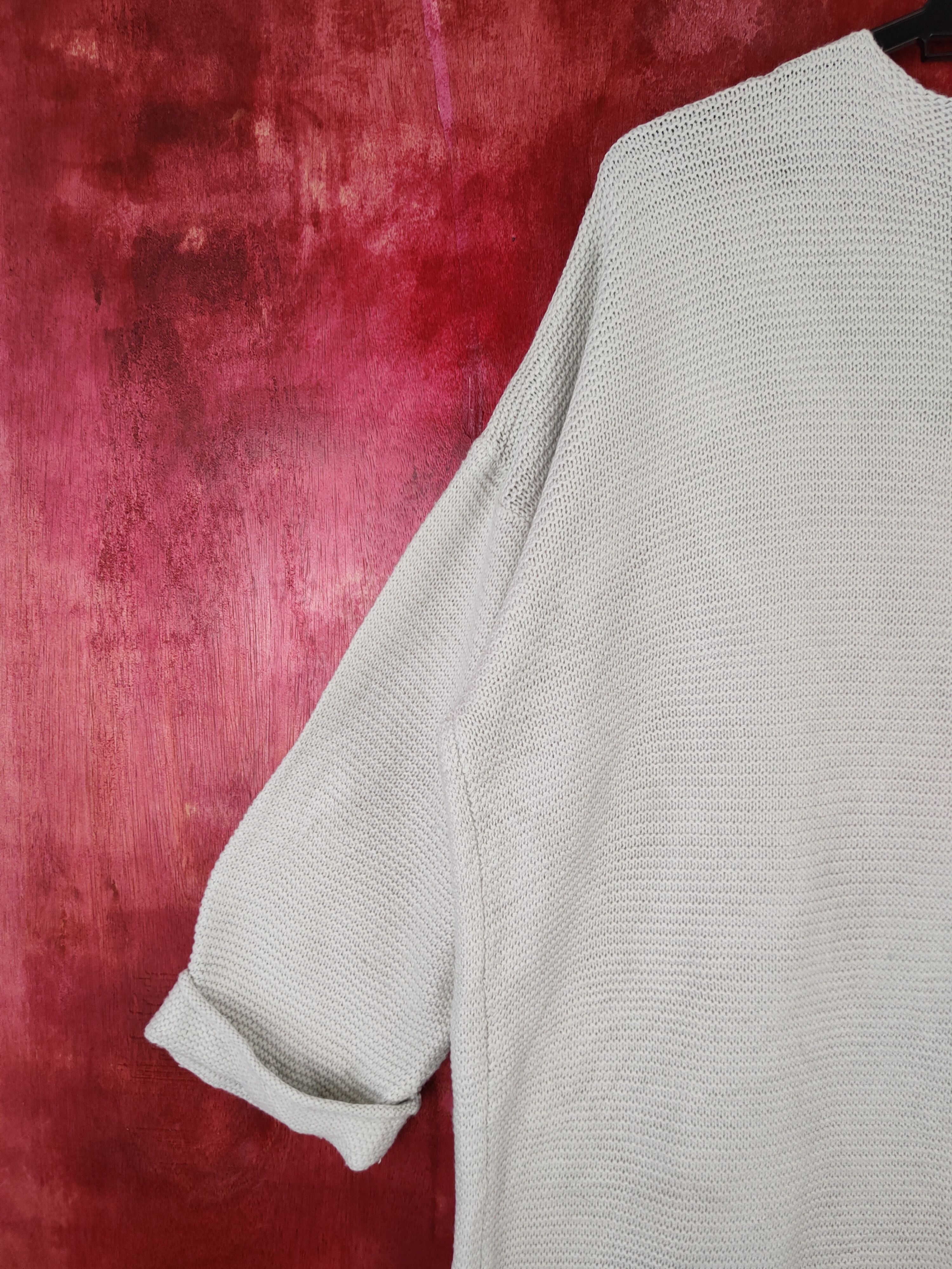 Japanese Brand Fifth Light Gray Knitwear long Cardigan #5916 Size M / US 6-8 / IT 42-44 - 9 Thumbnail