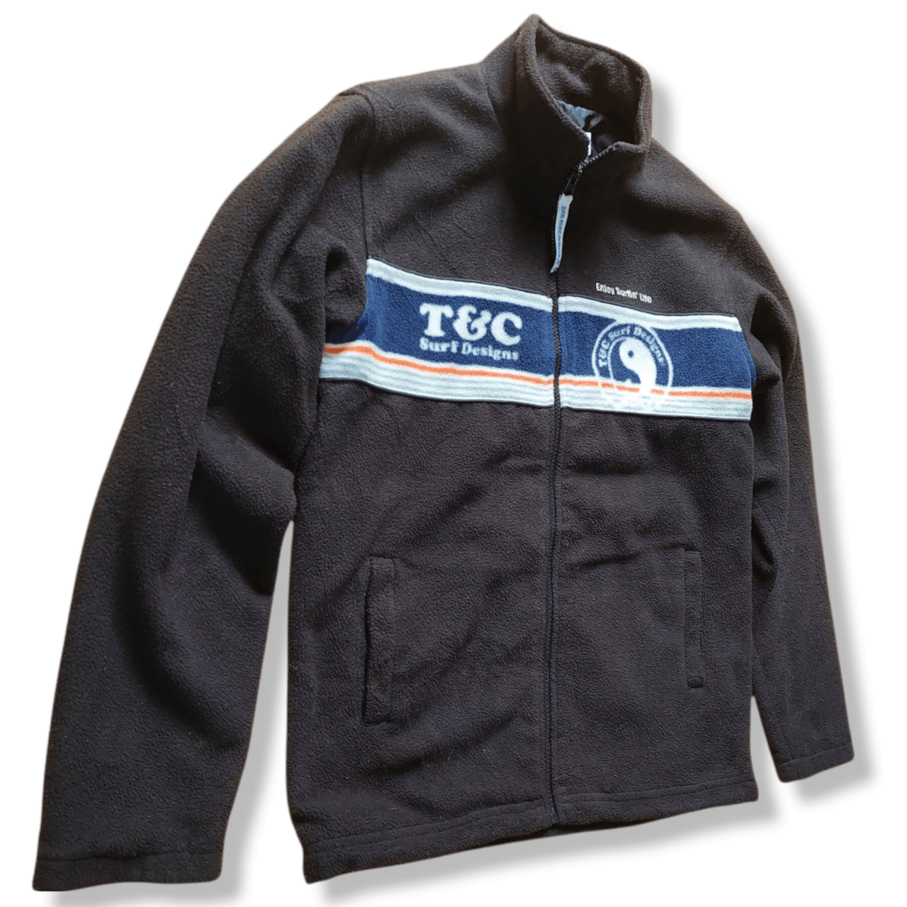 Japanese Brand × Vintage VINTAGE T&C SURF DESIGN FLEECE BIG SPELLOUT Size US S / EU 44-46 / 1 - 8 Thumbnail