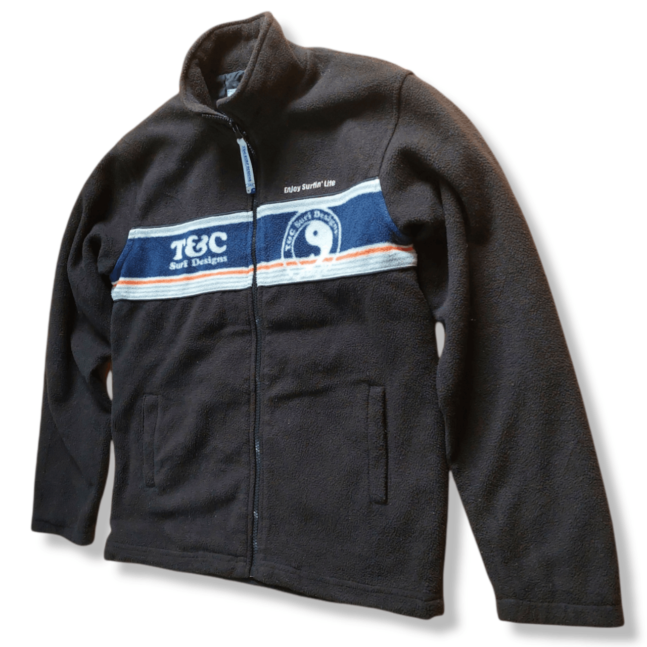 Japanese Brand × Vintage VINTAGE T&C SURF DESIGN FLEECE BIG SPELLOUT Size US S / EU 44-46 / 1 - 9 Thumbnail