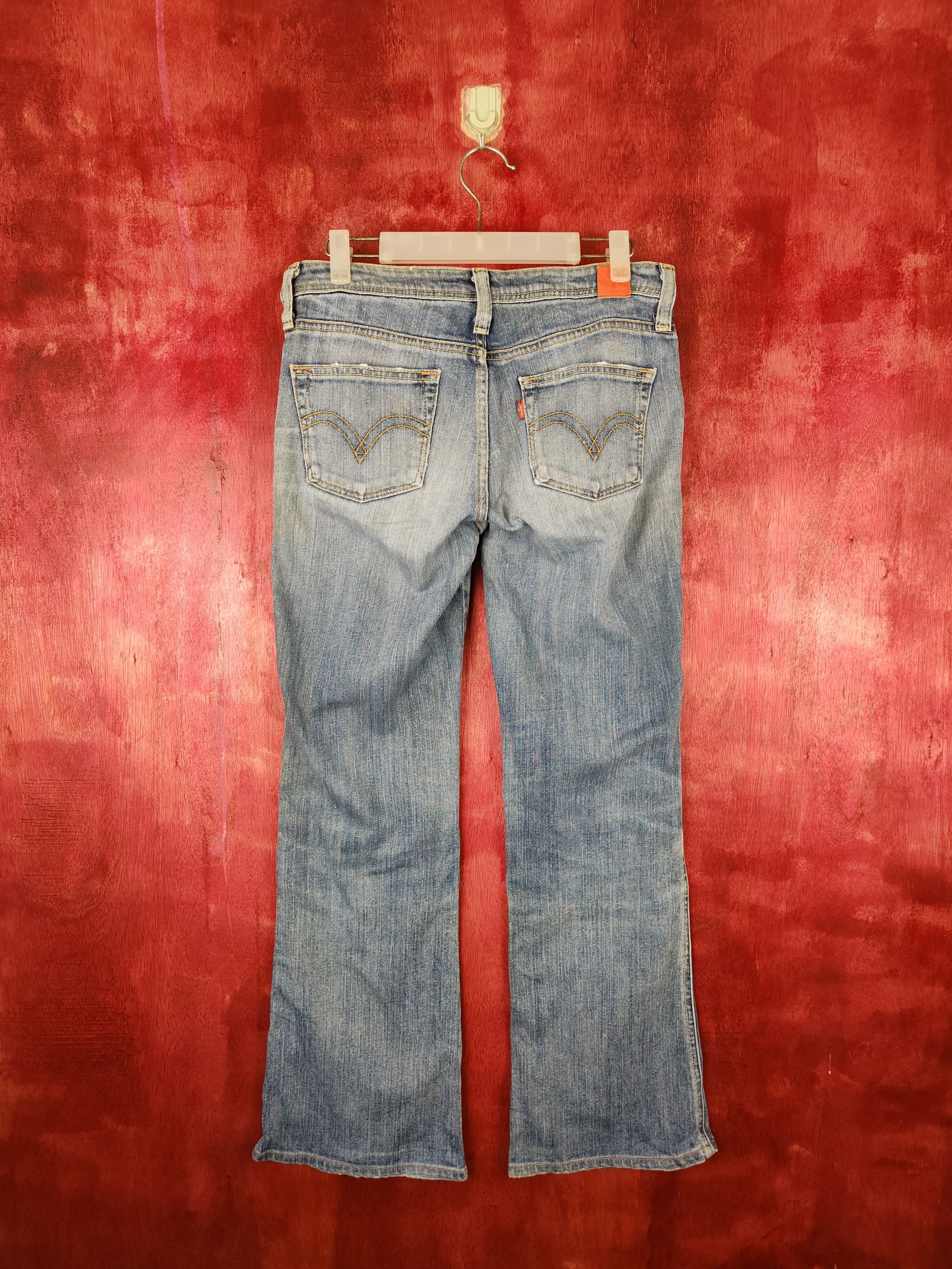 Levi's × Vintage Levi's Lady Style Blue faded jeans vintage Denim #5972 Size 30" / US 8 / IT 44 - 7 Thumbnail