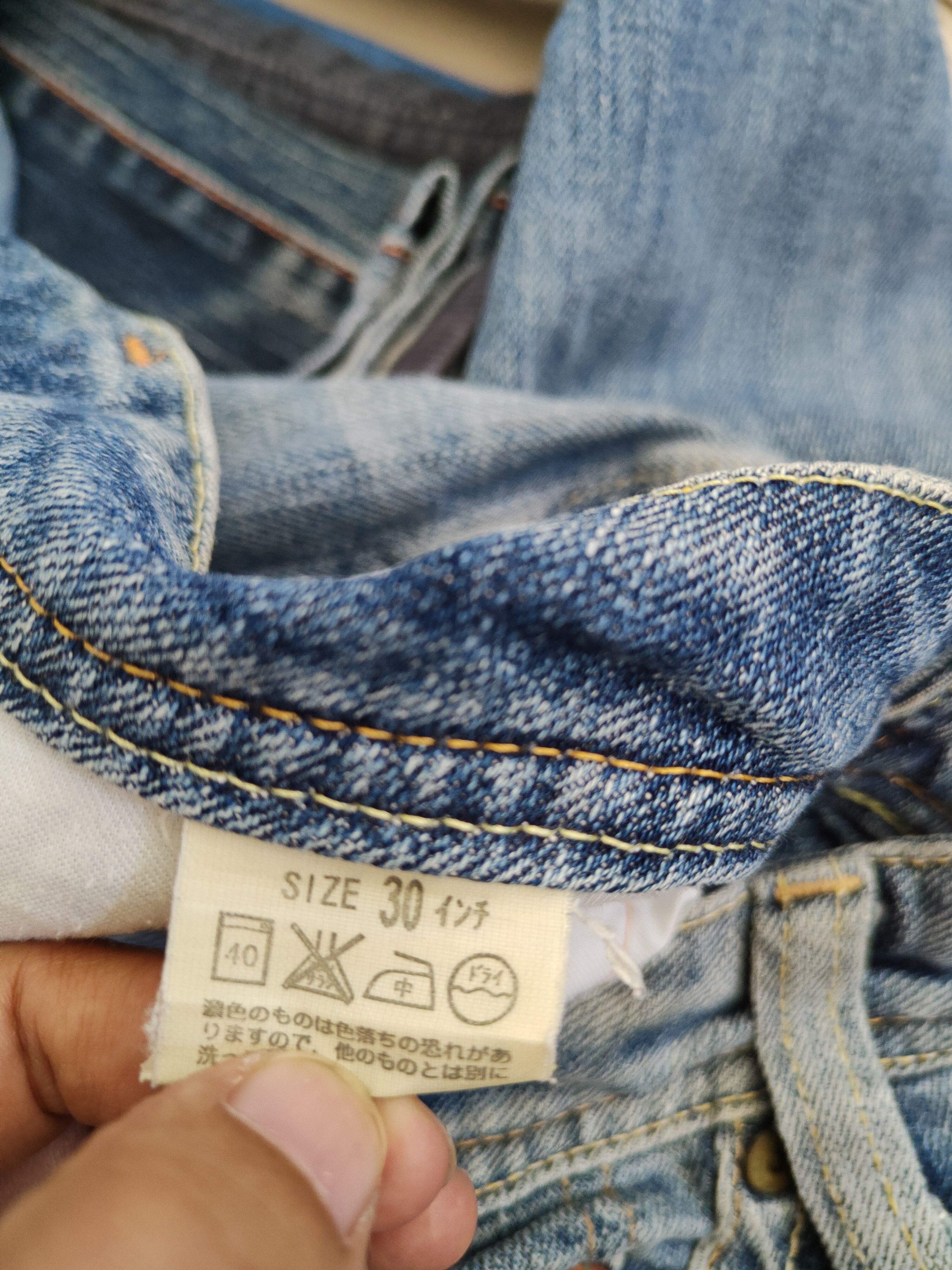 Levi's × Vintage Levi's Lady Style Blue faded jeans vintage Denim #5972 Size 30" / US 8 / IT 44 - 15 Thumbnail