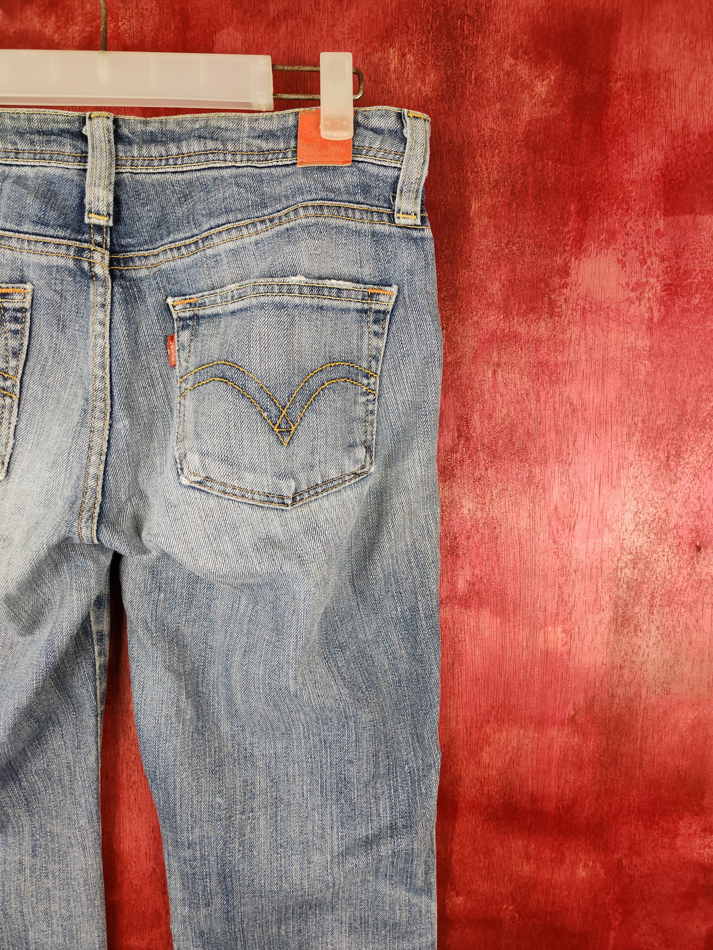 Levi's × Vintage Levi's Lady Style Blue faded jeans vintage Denim #5972 Size 30" / US 8 / IT 44 - 10 Thumbnail