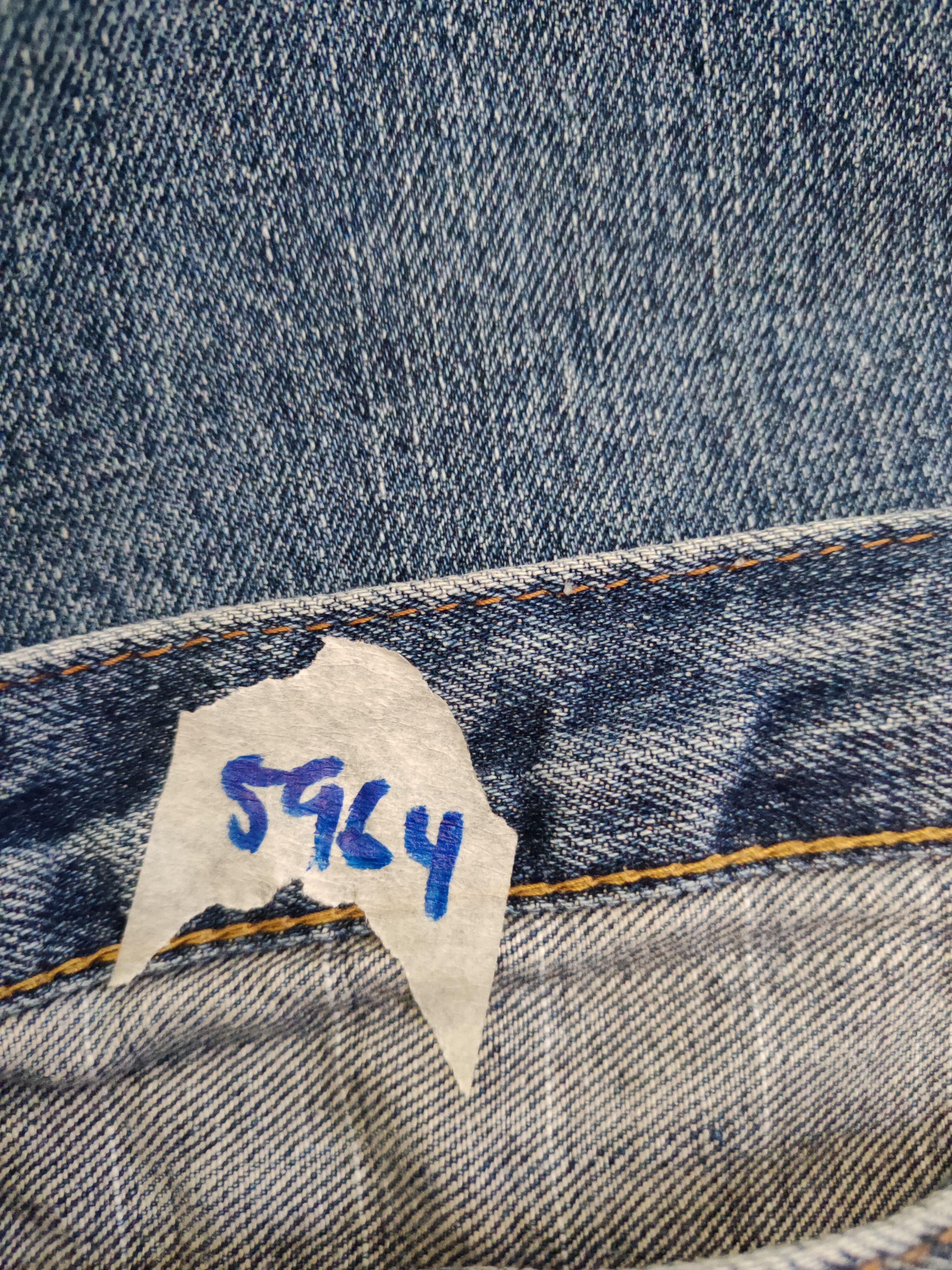 Japanese Brand Japanese Brand Blue distressed Denim #5964 Size 28" / US 6 / IT 42 - 14 Thumbnail