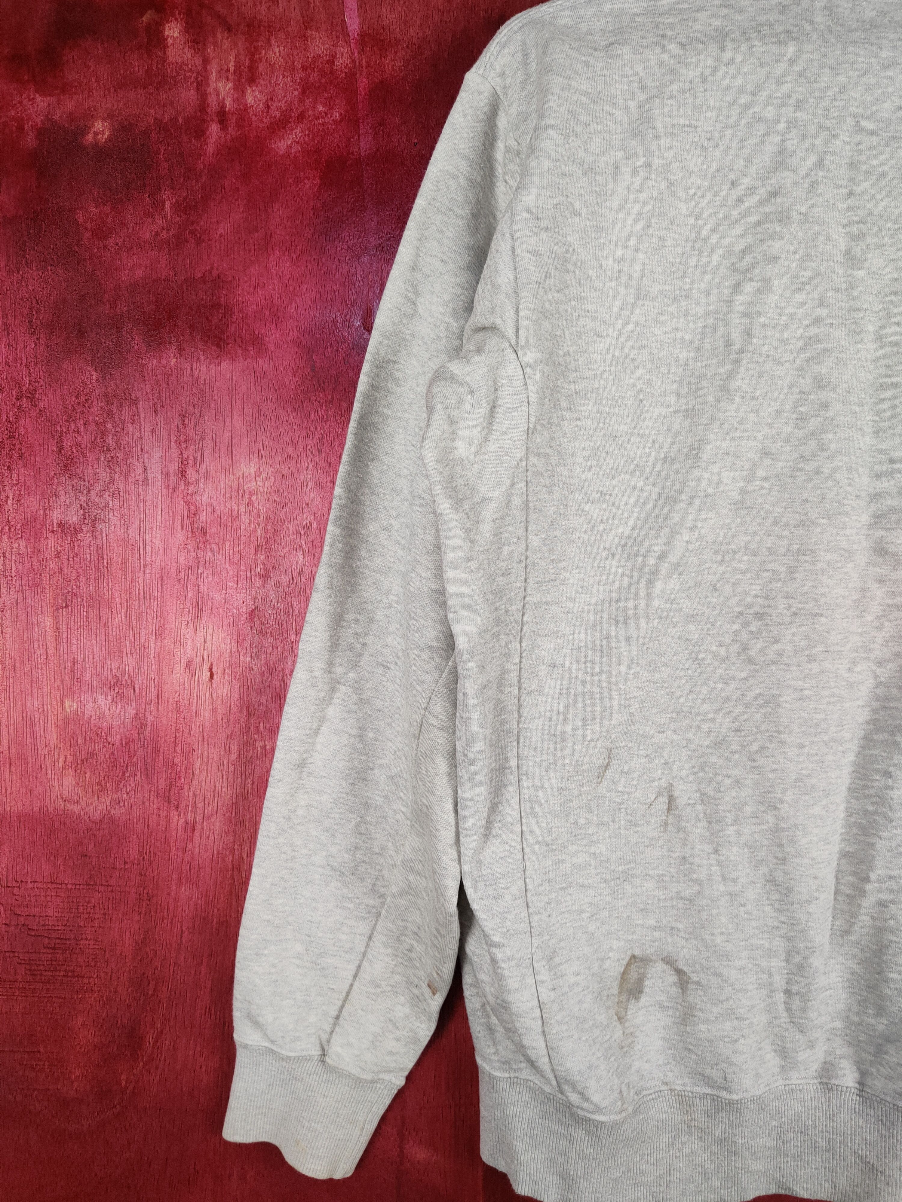 Descente × Japanese Brand Descente Gray vintage sportwear Sweater #4697 Size US XL / EU 56 / 4 - 9 Thumbnail