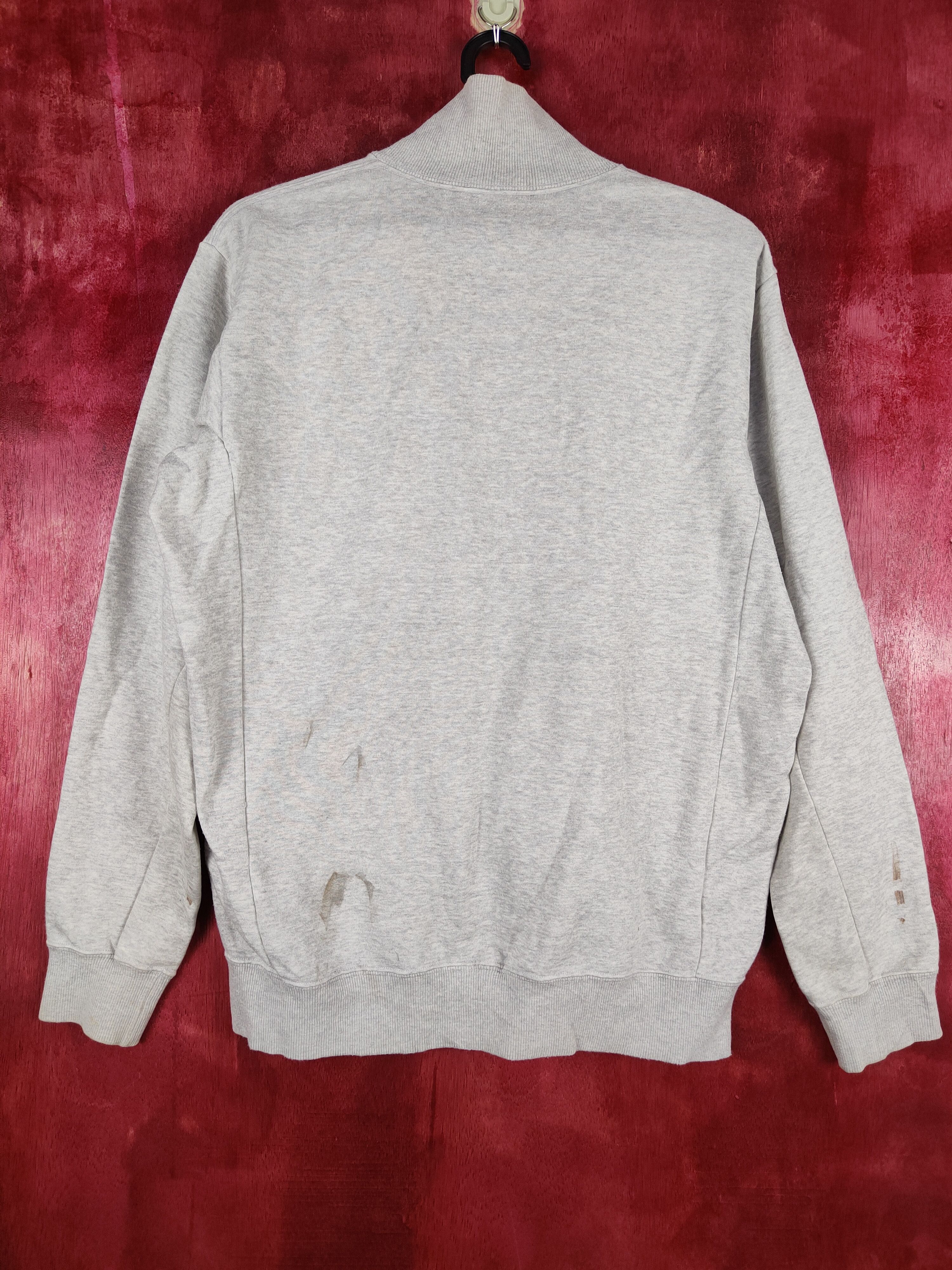 Descente × Japanese Brand Descente Gray vintage sportwear Sweater #4697 Size US XL / EU 56 / 4 - 8 Thumbnail