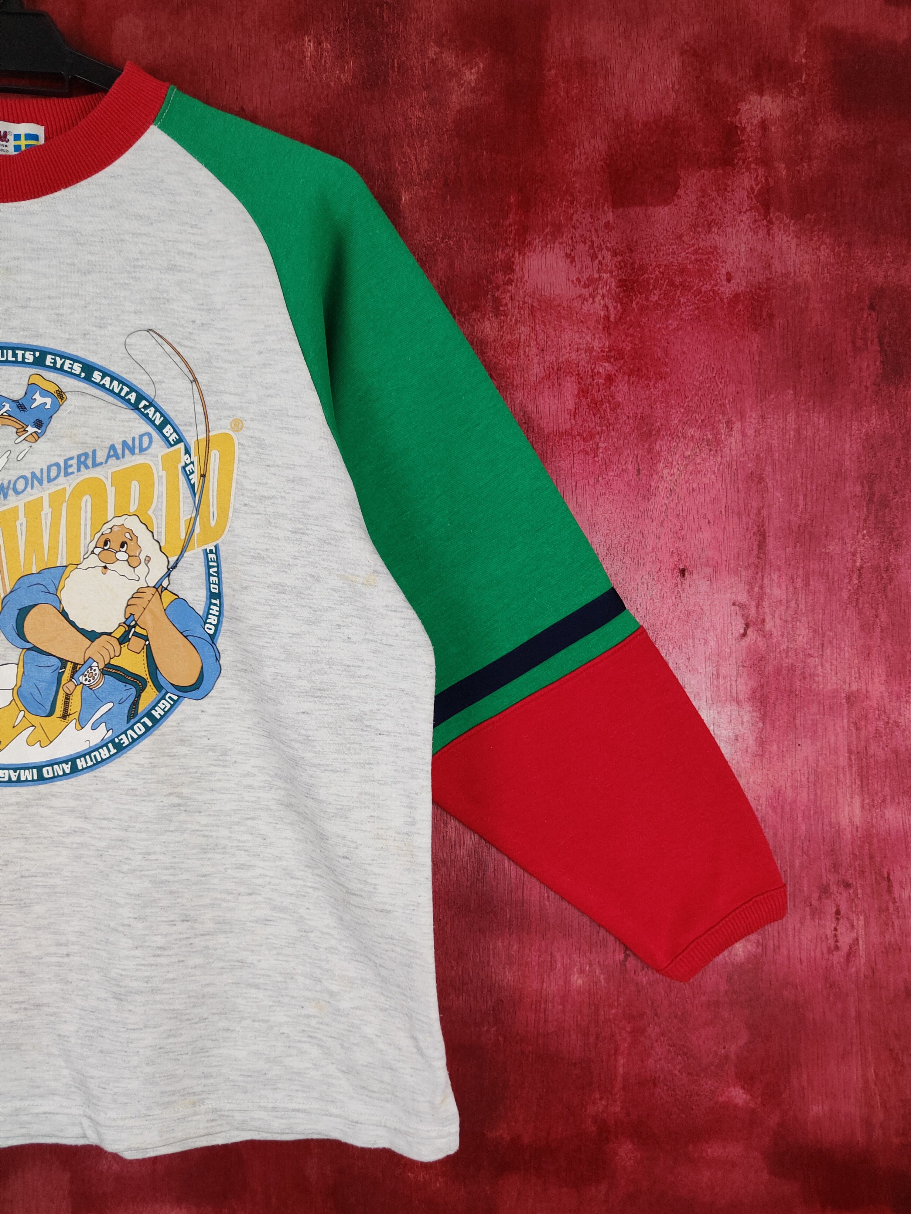 Japanese Brand × Vintage Santa World (Mora Sweden) vintage White/Green/Red #339 Size S / US 4 / IT 40 - 5 Thumbnail